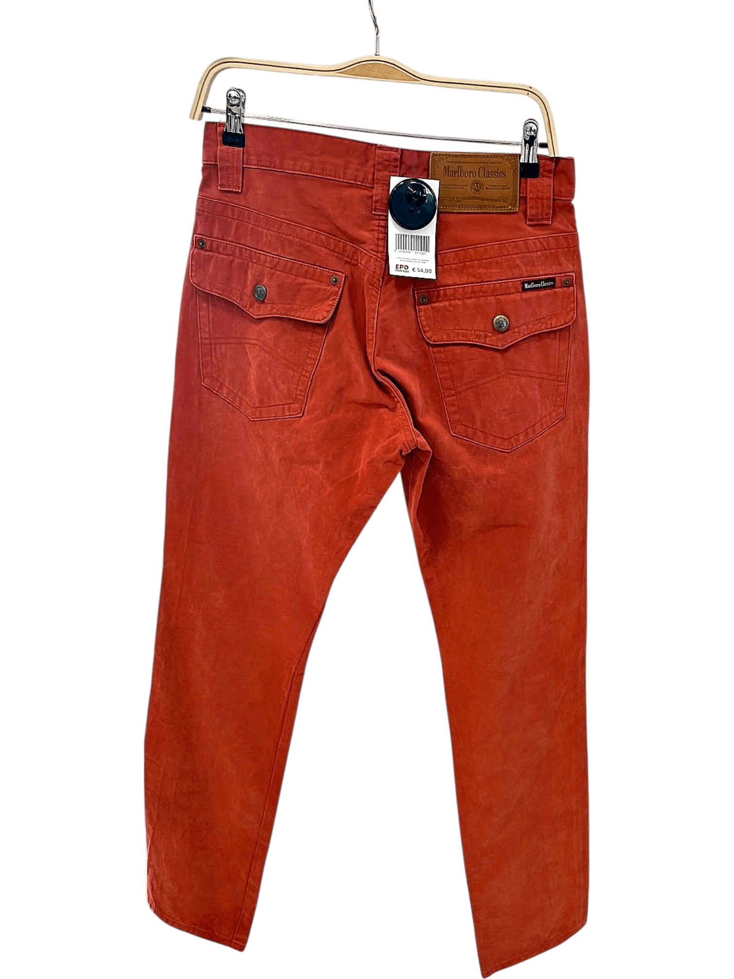 Marlboro Classics Rust Red Trousers - Size W31/L34 2