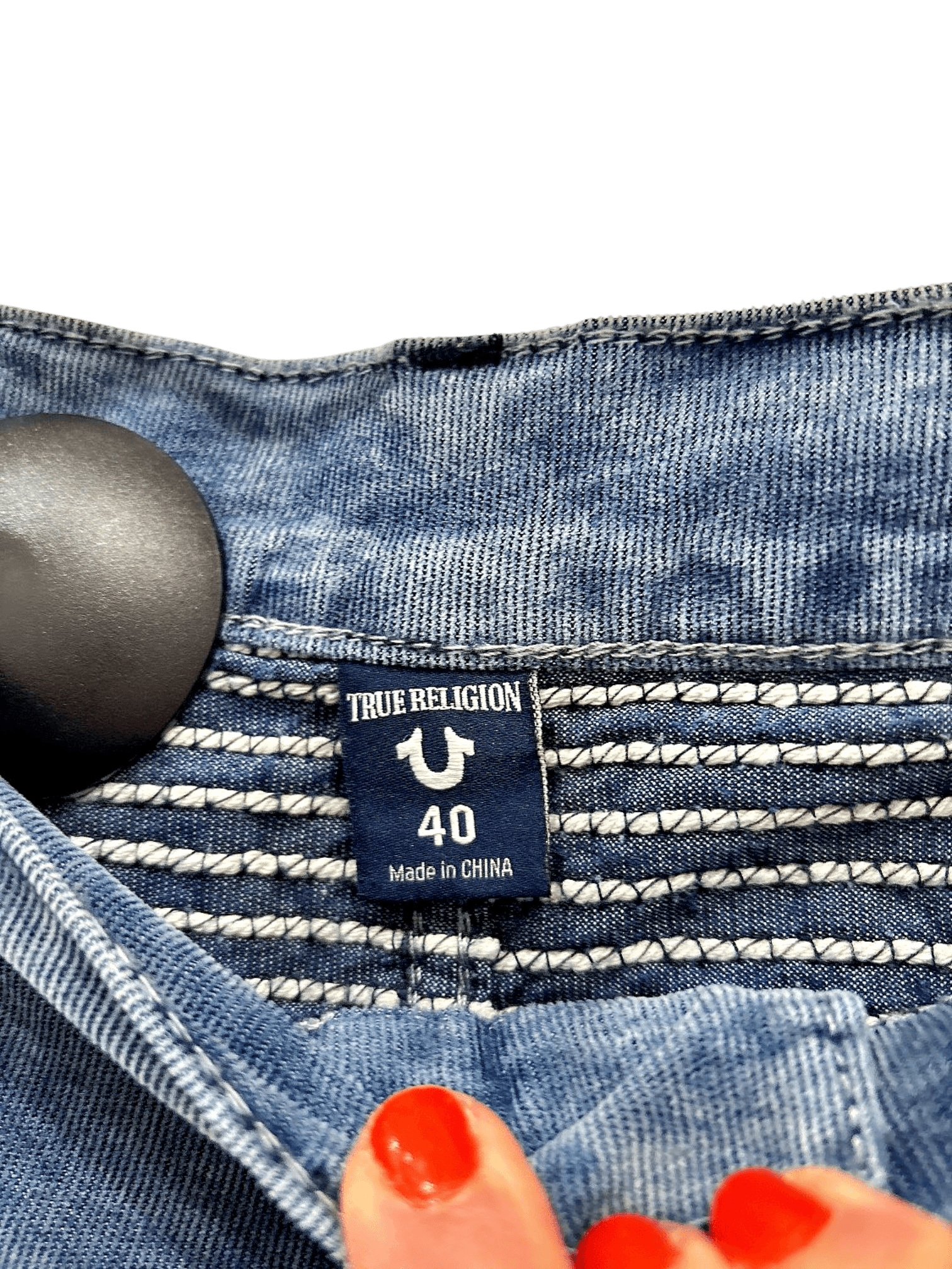 True Religion Blue Jeans - Size 40 2