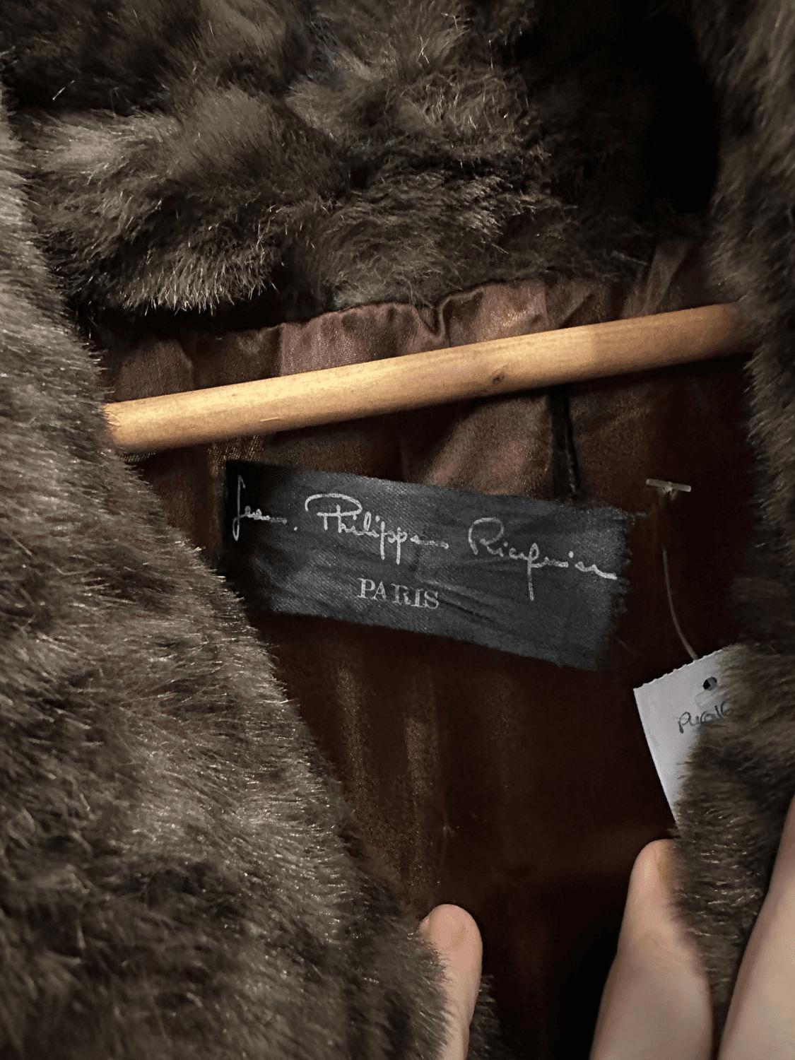 Vintage Philippe Pasquier Paris Leopard Print Faux Fur Coat - 80s 4