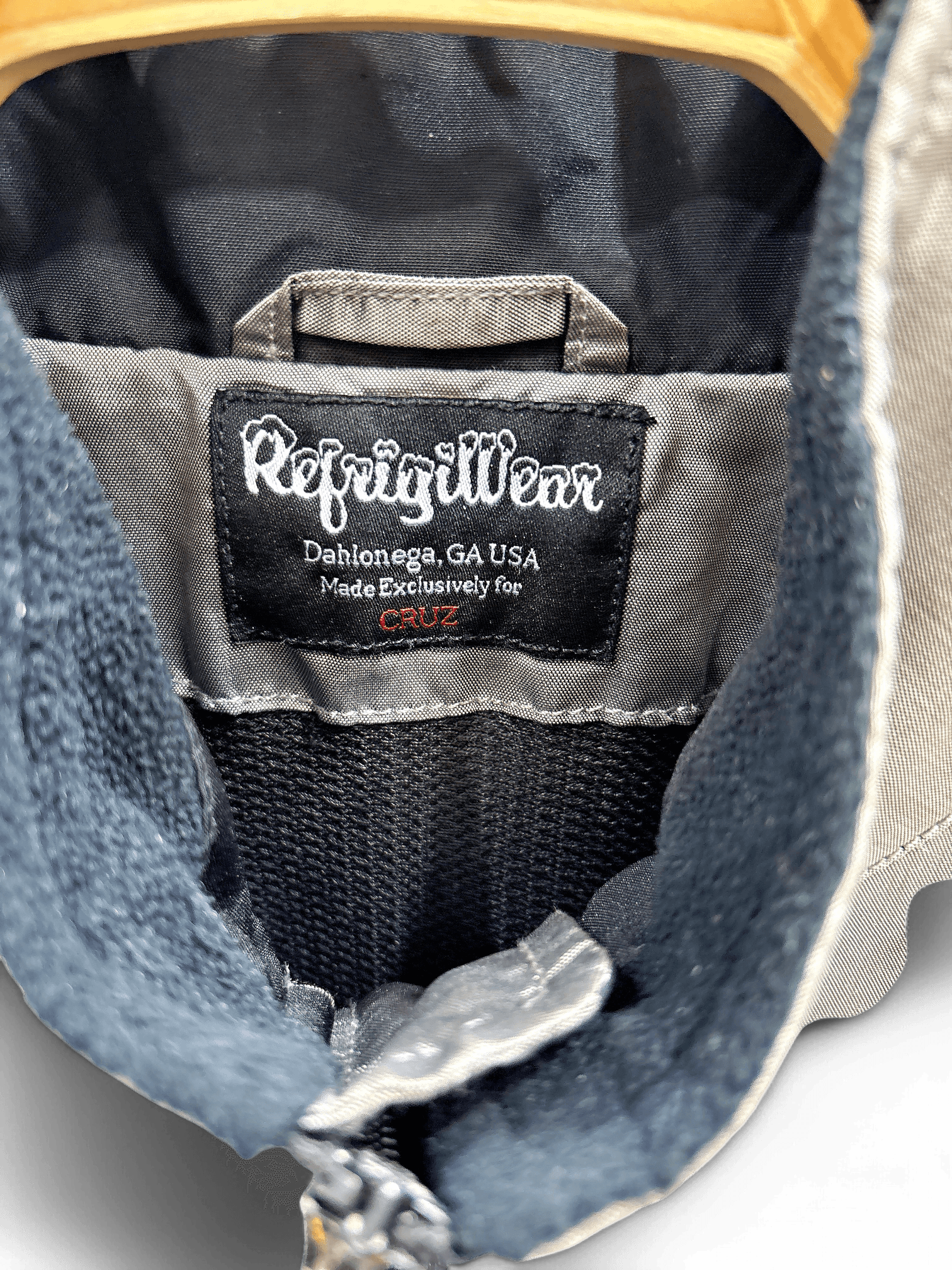 RefrigiWear Gray Bomber Jacket 2