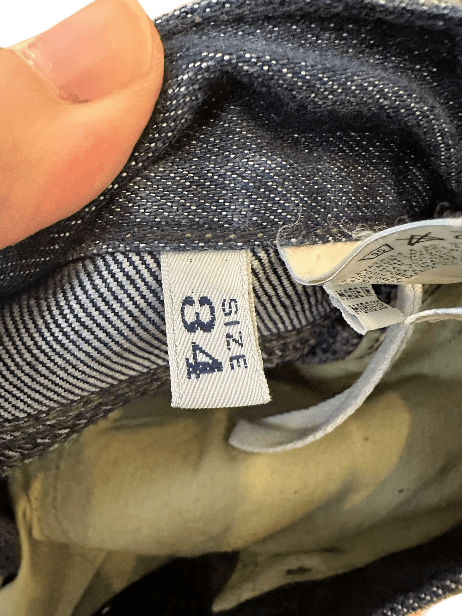Armani Jeans Dark Blue Denim Pants - Size 34 5