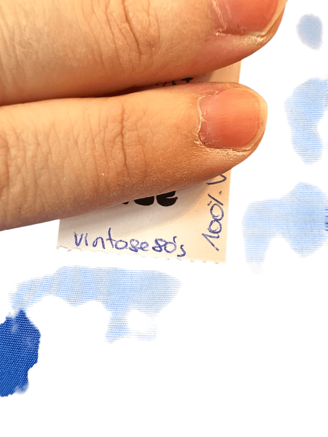 Vintage 80s Jo Morell Royal Blue Wrap Dress - Size S 6