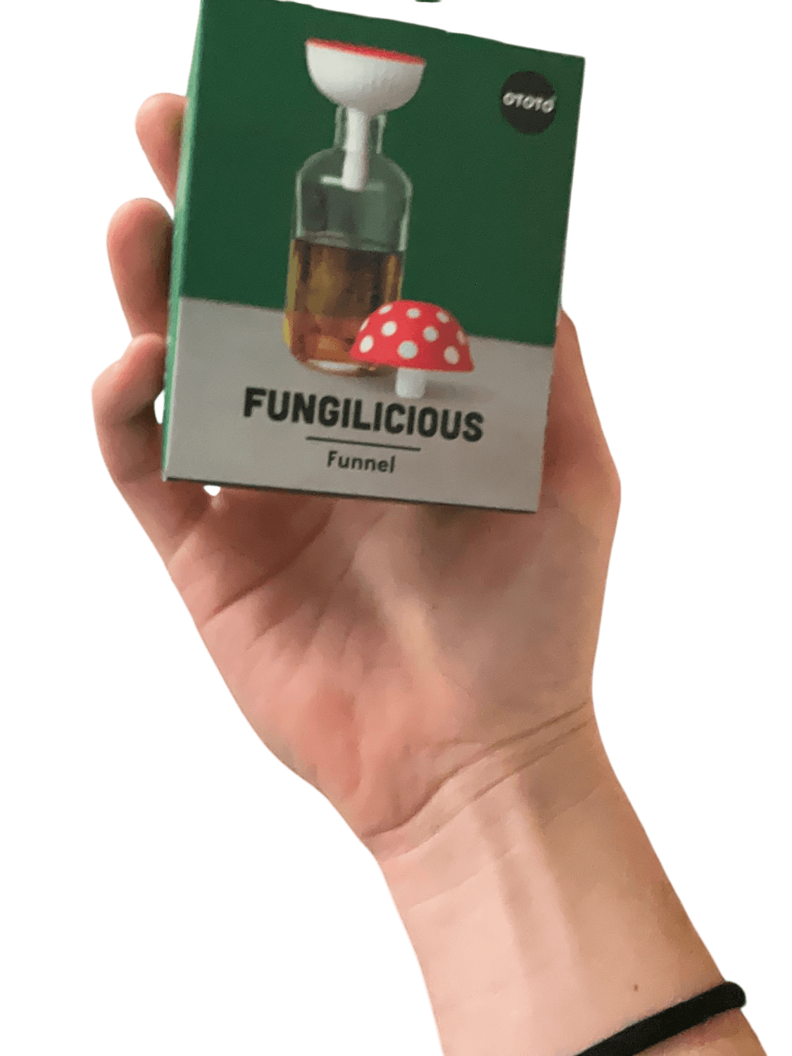 OTOTO Fungilicious Mushroom Kitchen Funnel - Silicone BPA Free