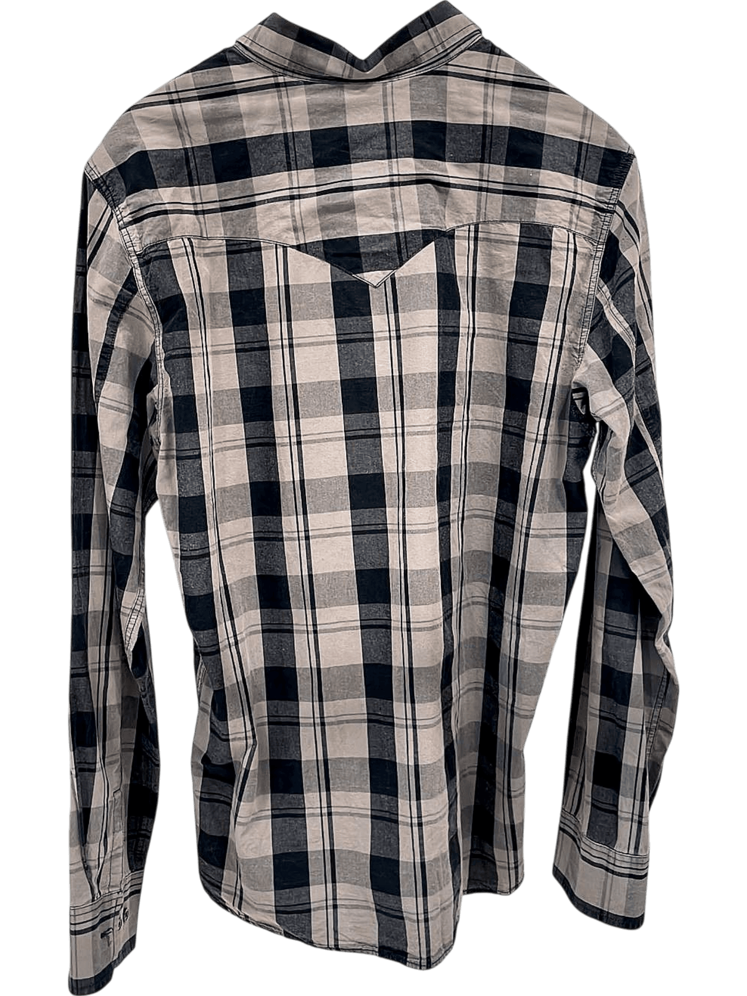 Levi Strauss & Co. Classic Fit Plaid Button-Down Shirt - Size M 4