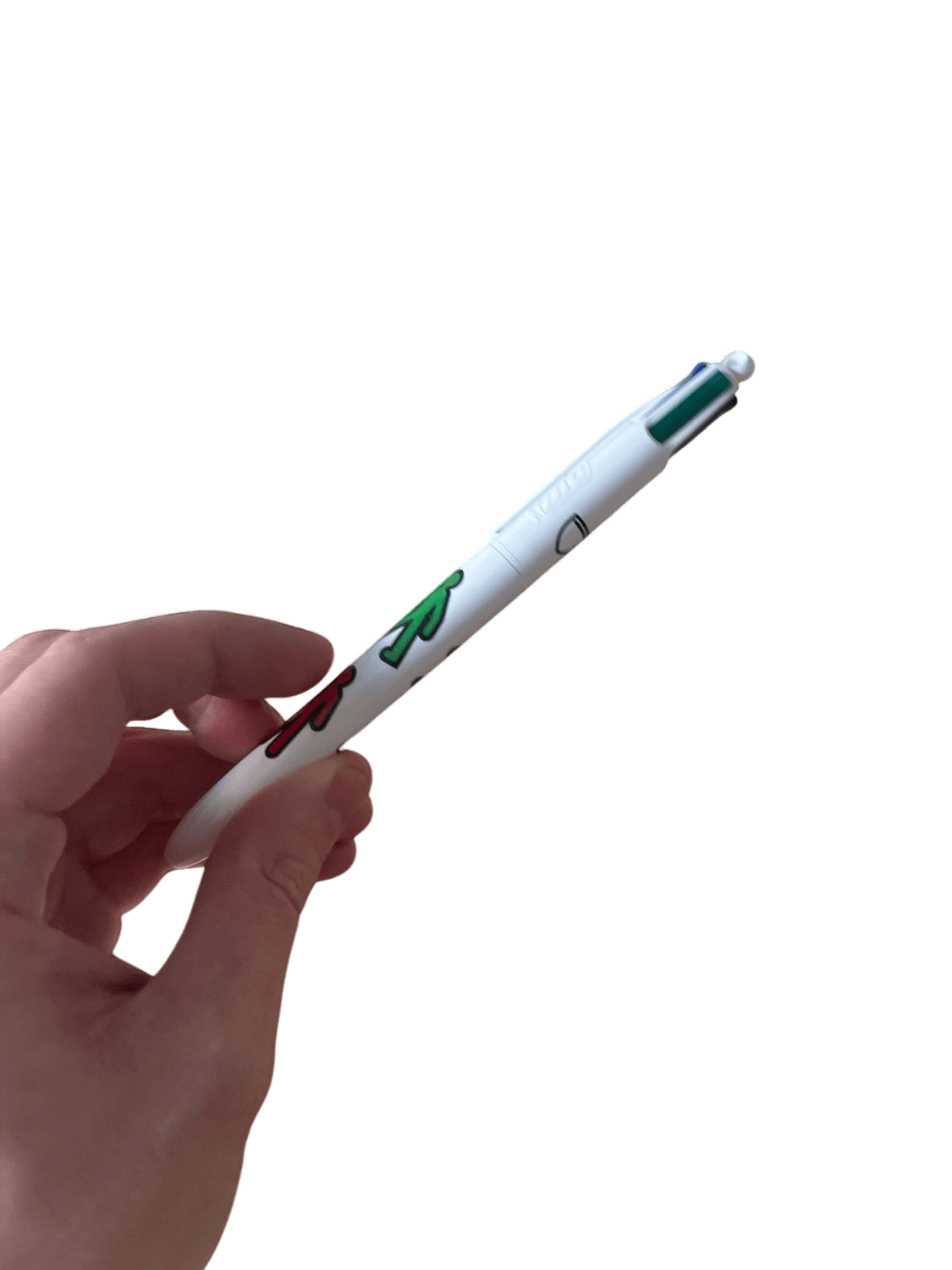 BIC 4-Color Ballpoint Pen - Red, Green, Blue & Black Ink 15