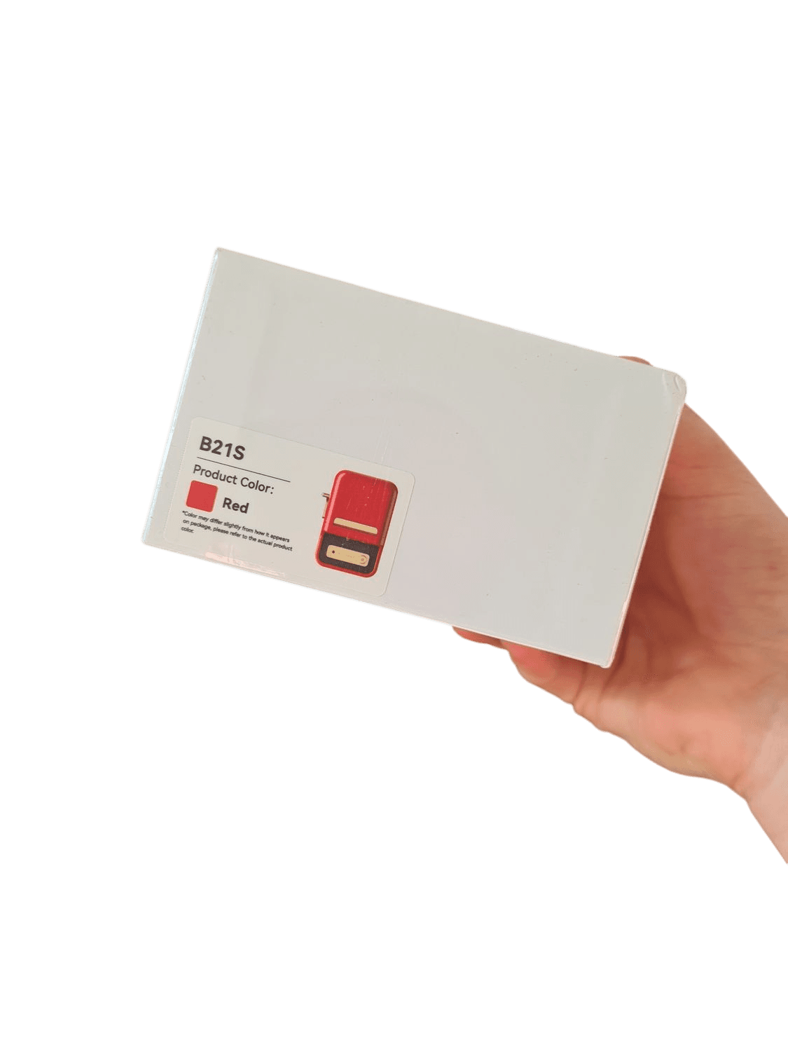 NIIMBOT B21S Smart Label Printer - Red (Brand New) 3