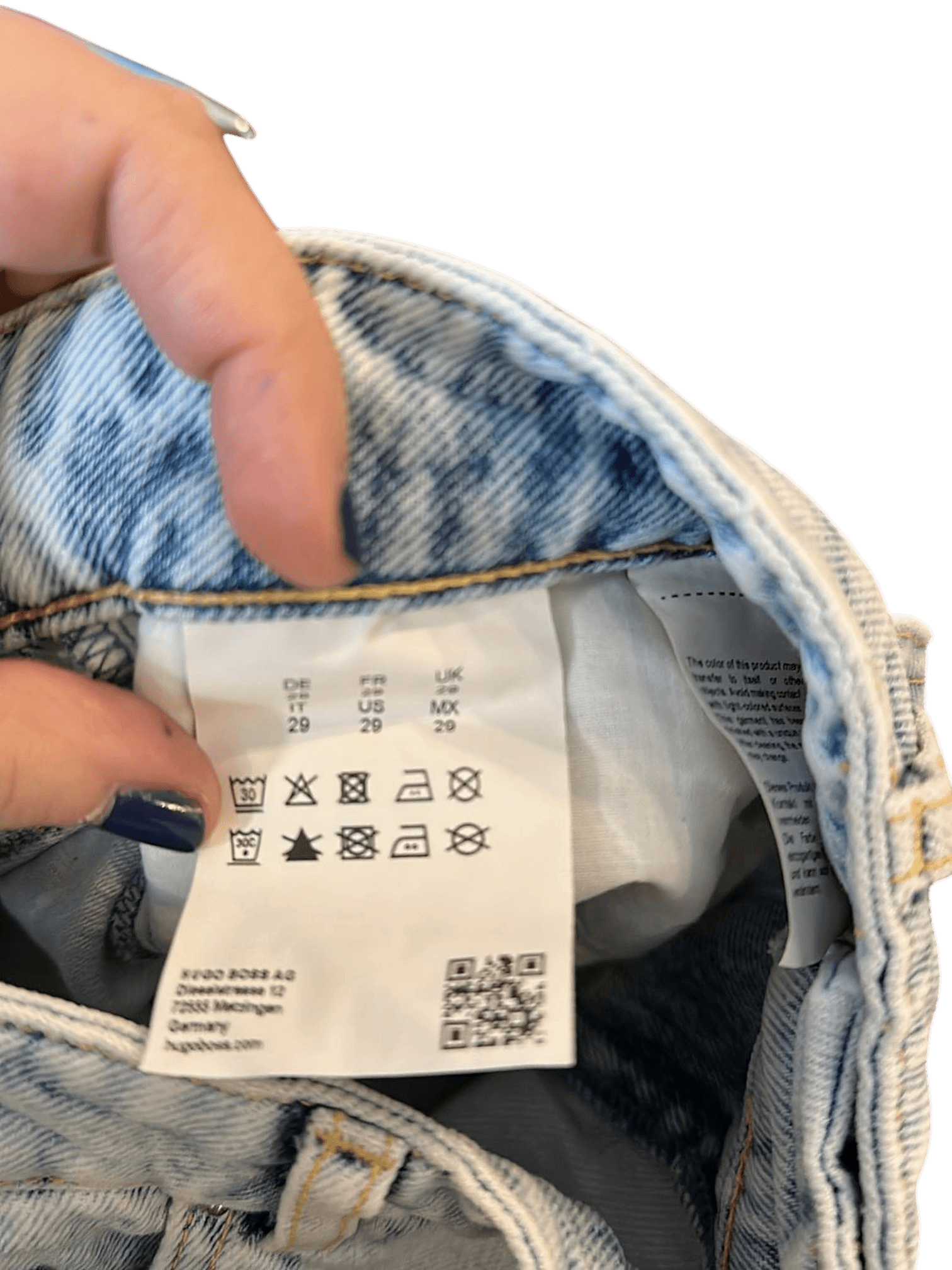 Hugo Boss Modern Mom 3.0 High-Rise Jeans - Size 29 4