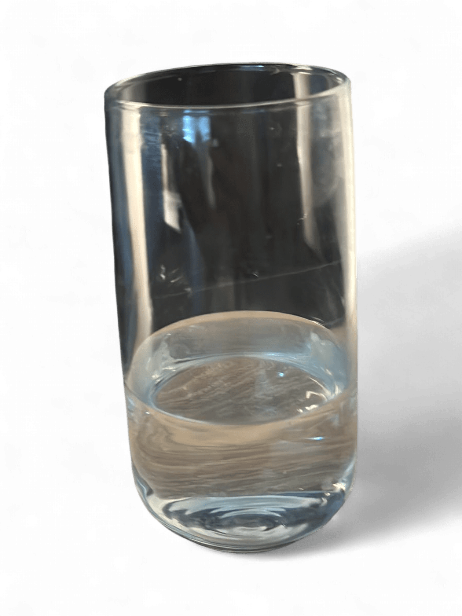 Clear Glass Tumbler - Modern Drinking Glass 1