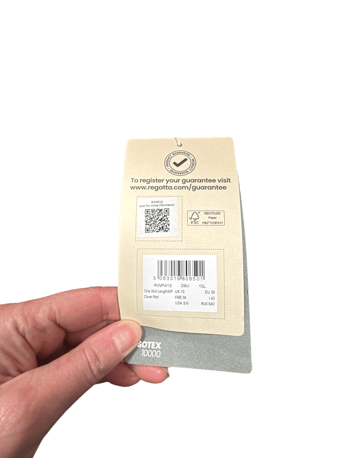 Orla Kiely x Regatta Waterproof Jacket - Red Daisy Print - UK 10 5