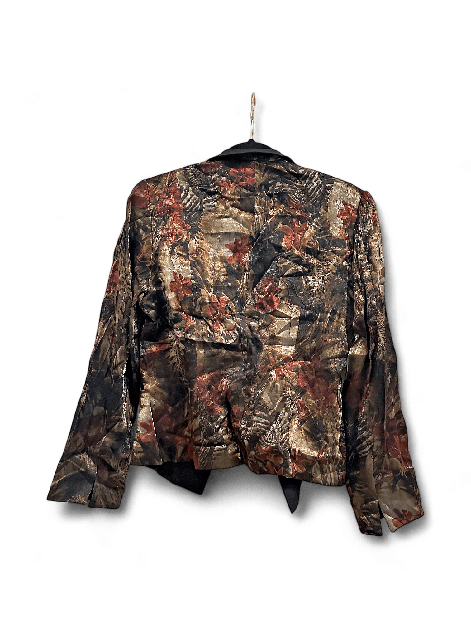 Modern Floral Long Sleeve Blazer 2