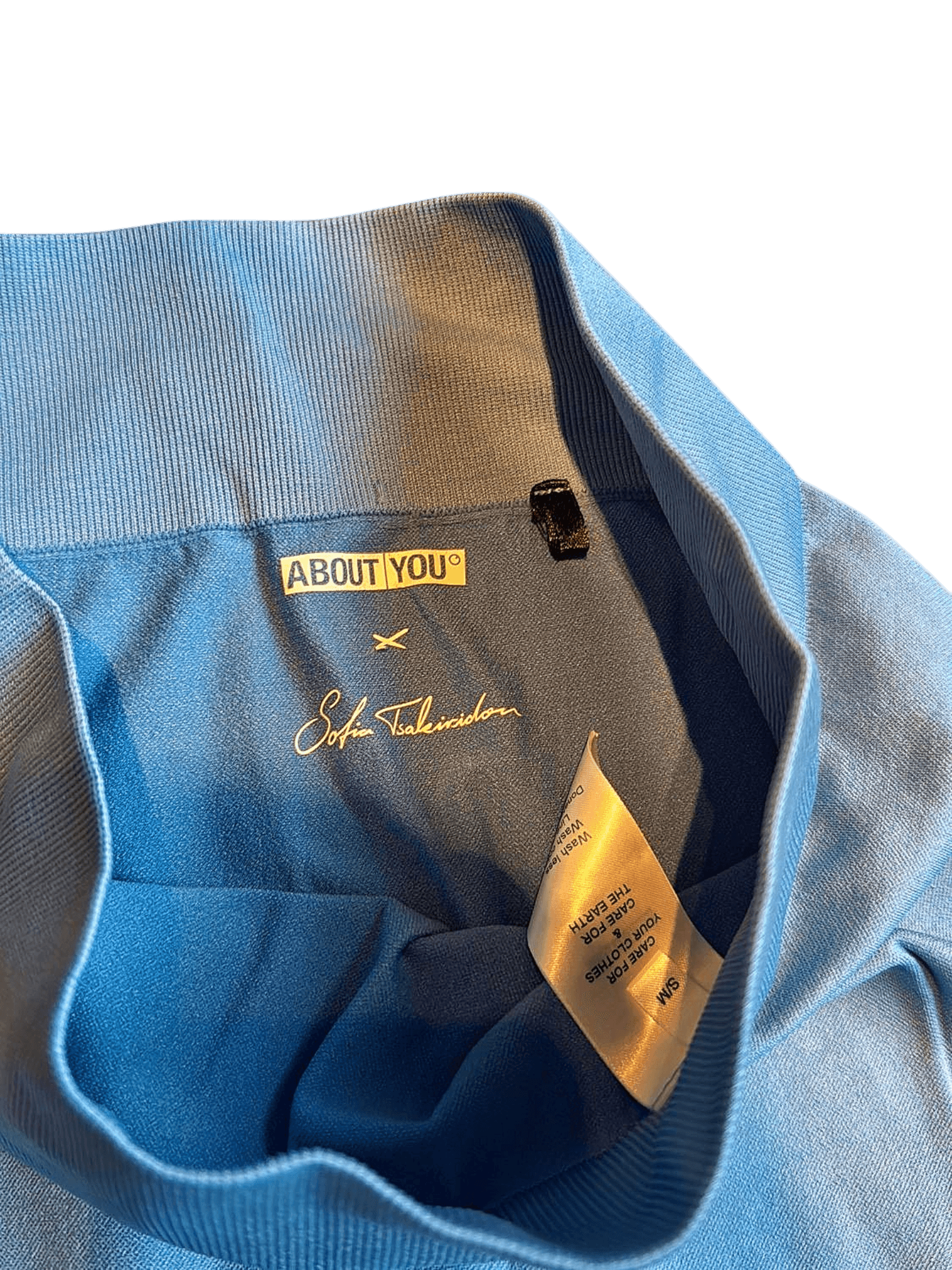 About You × Sofia Takimtzi Blue Seamless Workout Set Size S/M 3