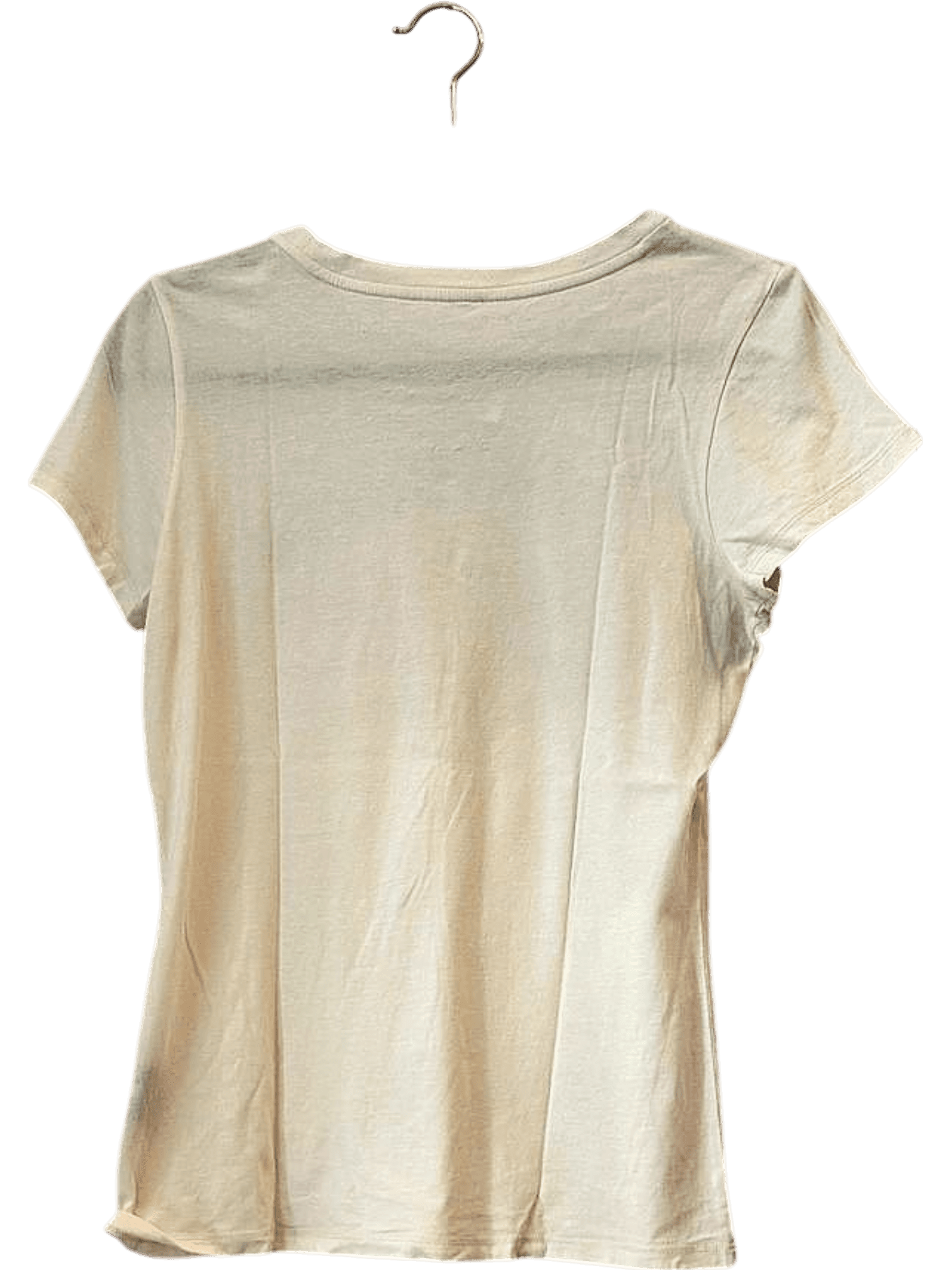 Ralph Lauren Cream T-shirt - Size S/M - 100% Cotton 2