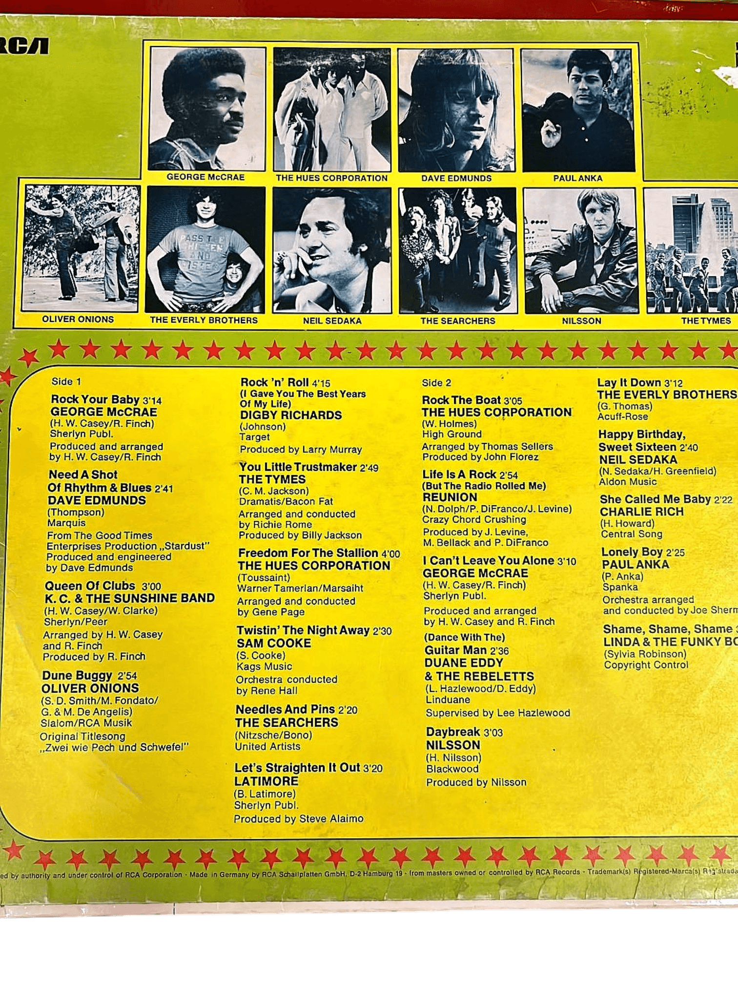 POP-20 Sampler (1990) - Originalaufnahmen mit George McCrae, Sam Cooke u.a. 2