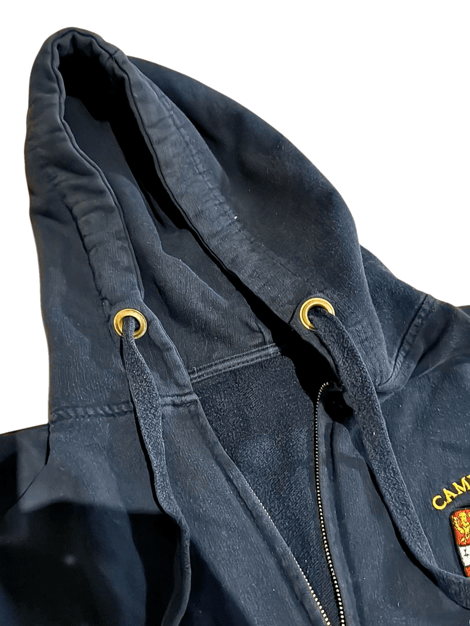 Cambridge University Navy Zip-Up Hoodie with Embroidered Crest 4