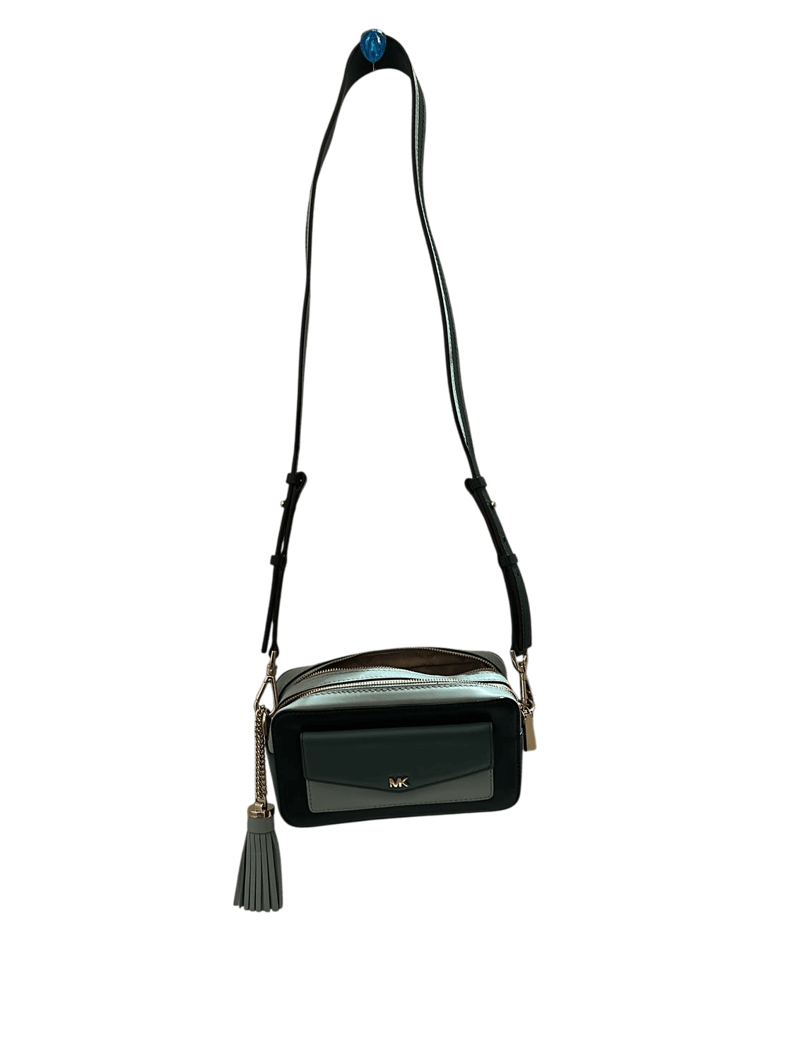 Michael Kors Crossbody-Tasche in Grüntönen mit MK-Logo 7