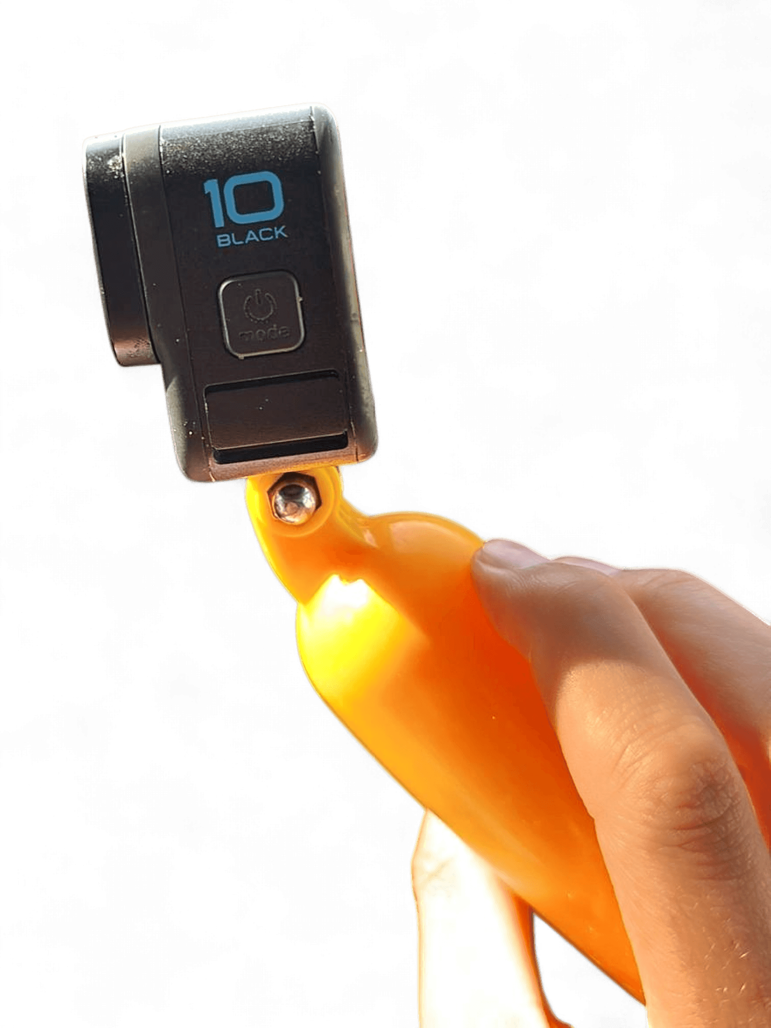 GoPro HERO10 Black with Yellow Floating Hand Grip 3