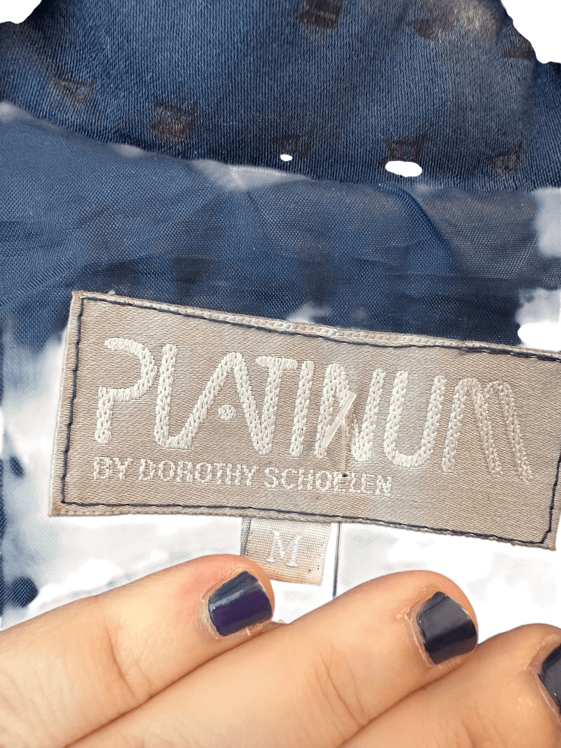 PLATINUM Blazer mit nautischem Print - Größe M (42) 4