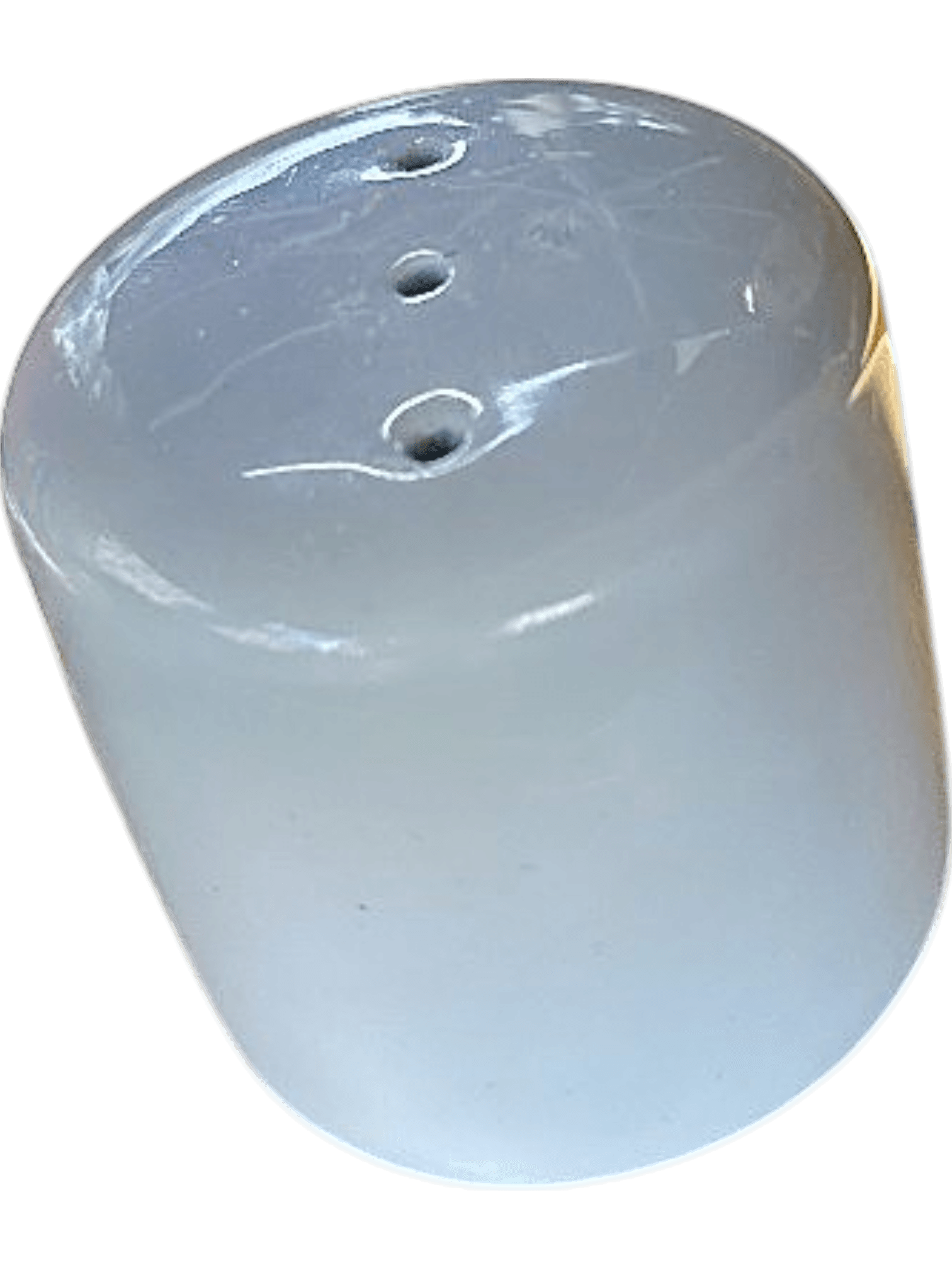 White Cylindrical Smart Device Button or Remote Control 1