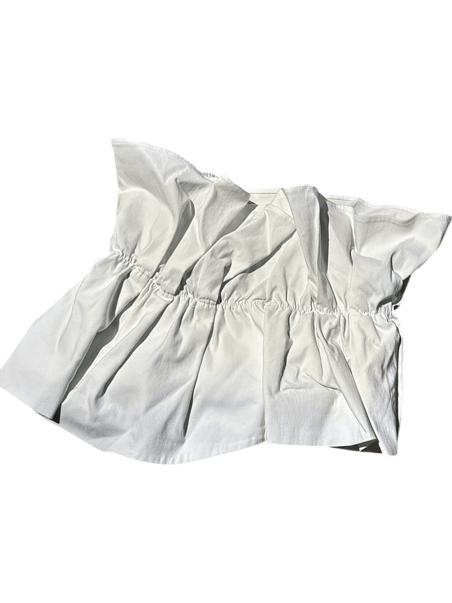 Zara White Cotton Blouse - Size S 1