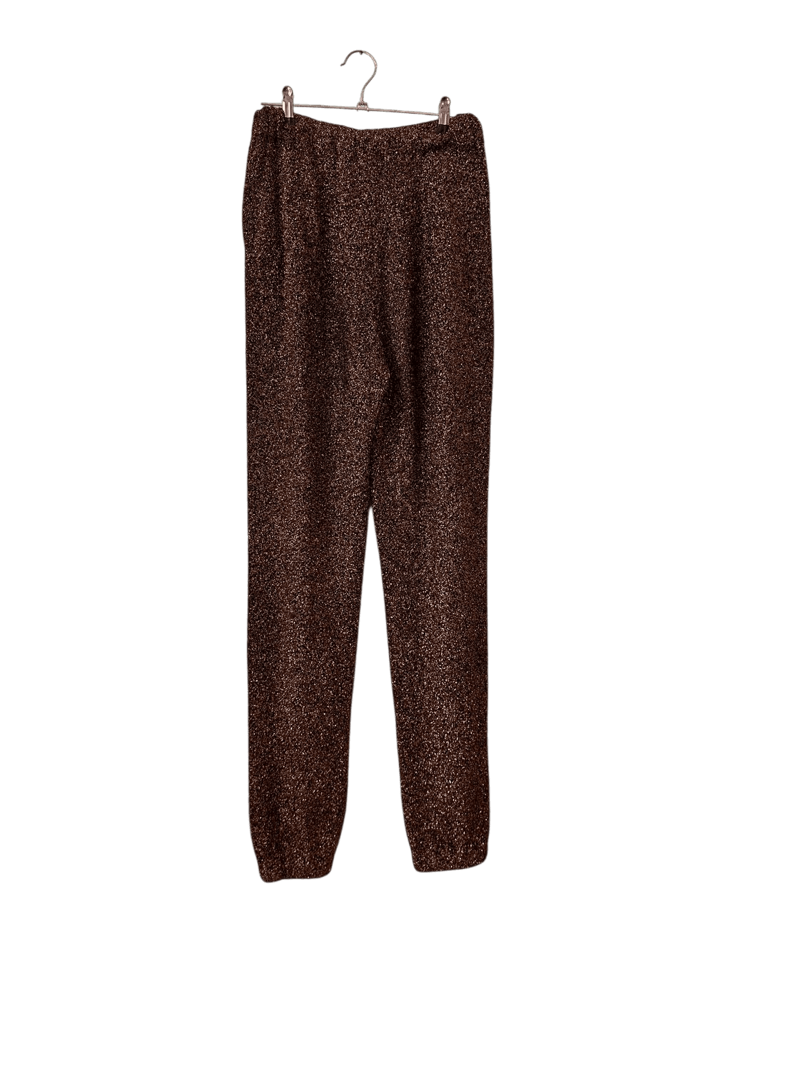 Aniye By Metallic Bronze Knit Sweatpants - Size S 3