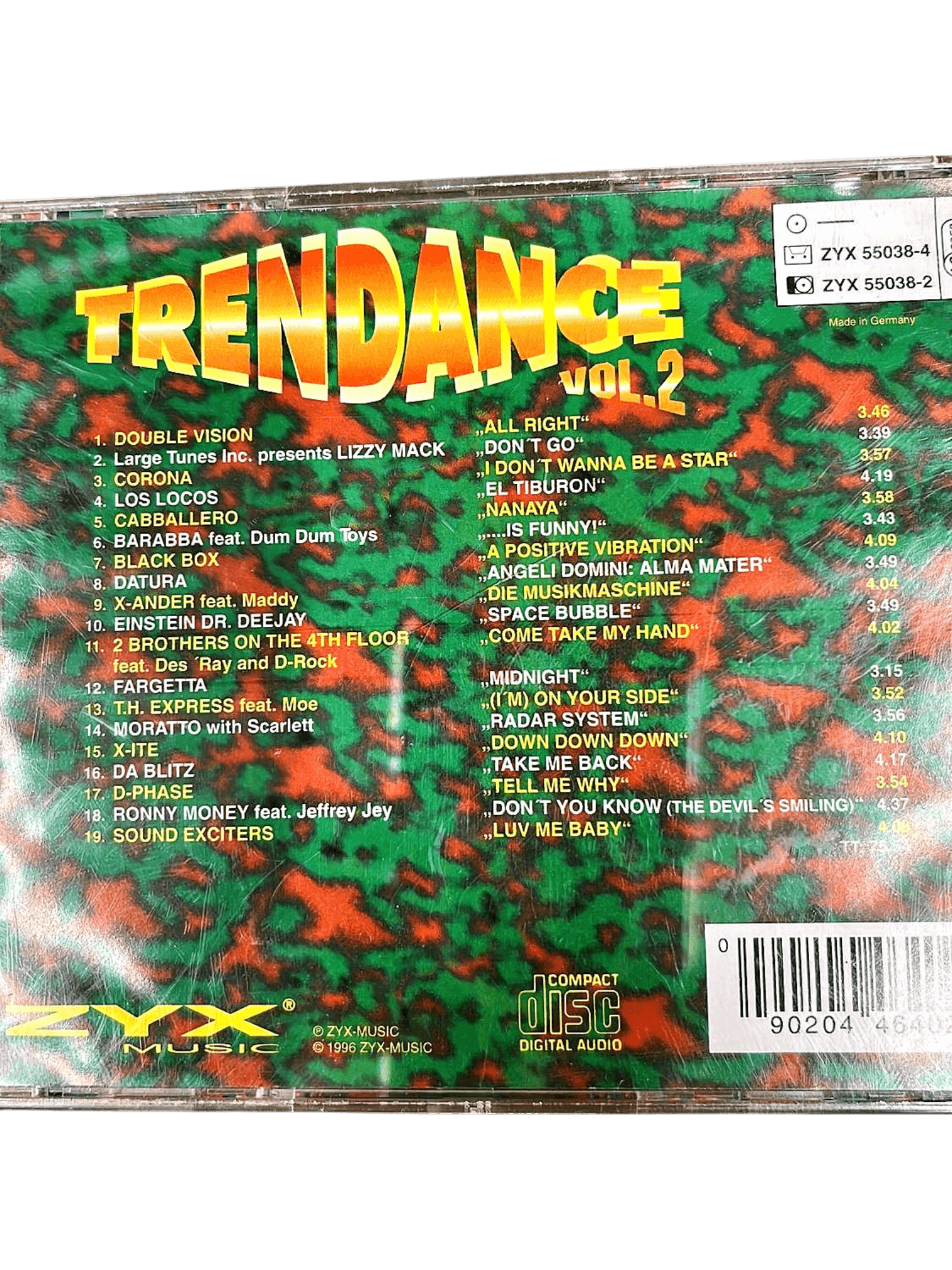 Trendance Vol. 2 - The Hits Of The Future - Dance Compilation CD 2
