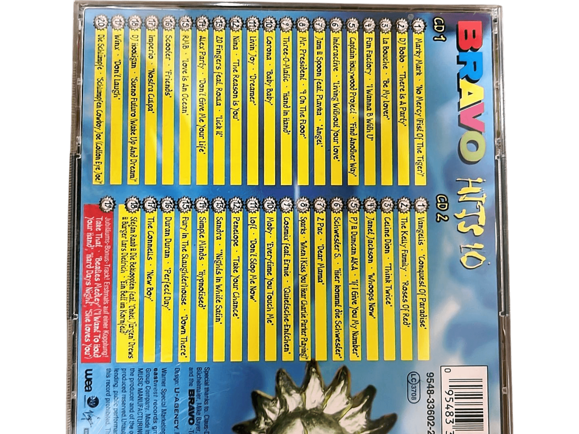 Bravo Hits 10 - 2CD Compilation mit Hits aus TV- und Funkwerbung 2