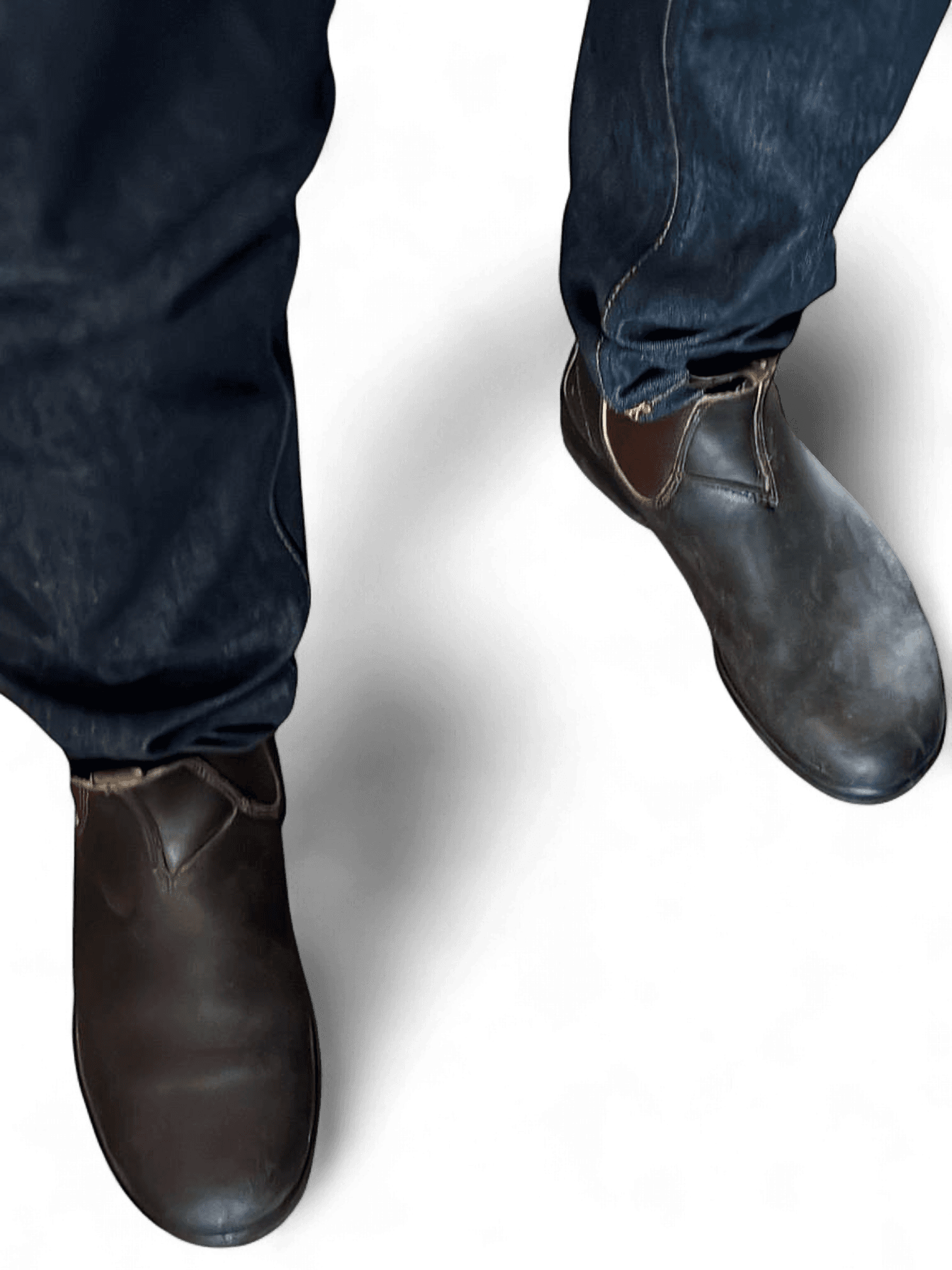 Men's Brown Leather Chelsea Boots - Casual Ankle Boots 2