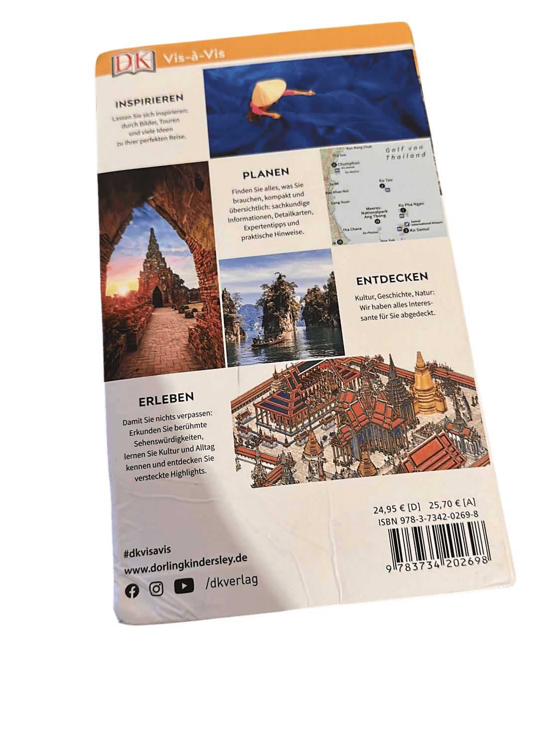 DK Vis-à-Vis Reiseführer Thailand - Neuausgabe mit umfassenden Reisetipps 2