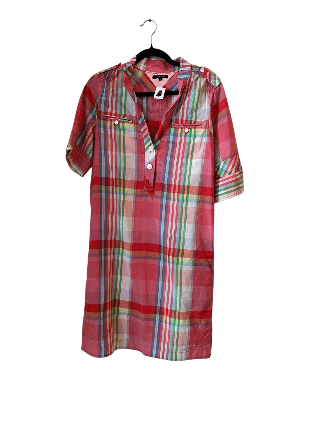 Tommy Hilfiger Kariertes Hemdkleid - Größe S 2