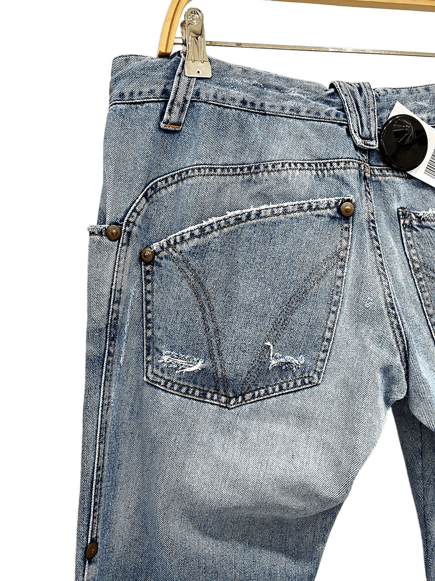 Dolce & Gabbana Distressed Denim Jeans - Vintage D&G Light Wash 3