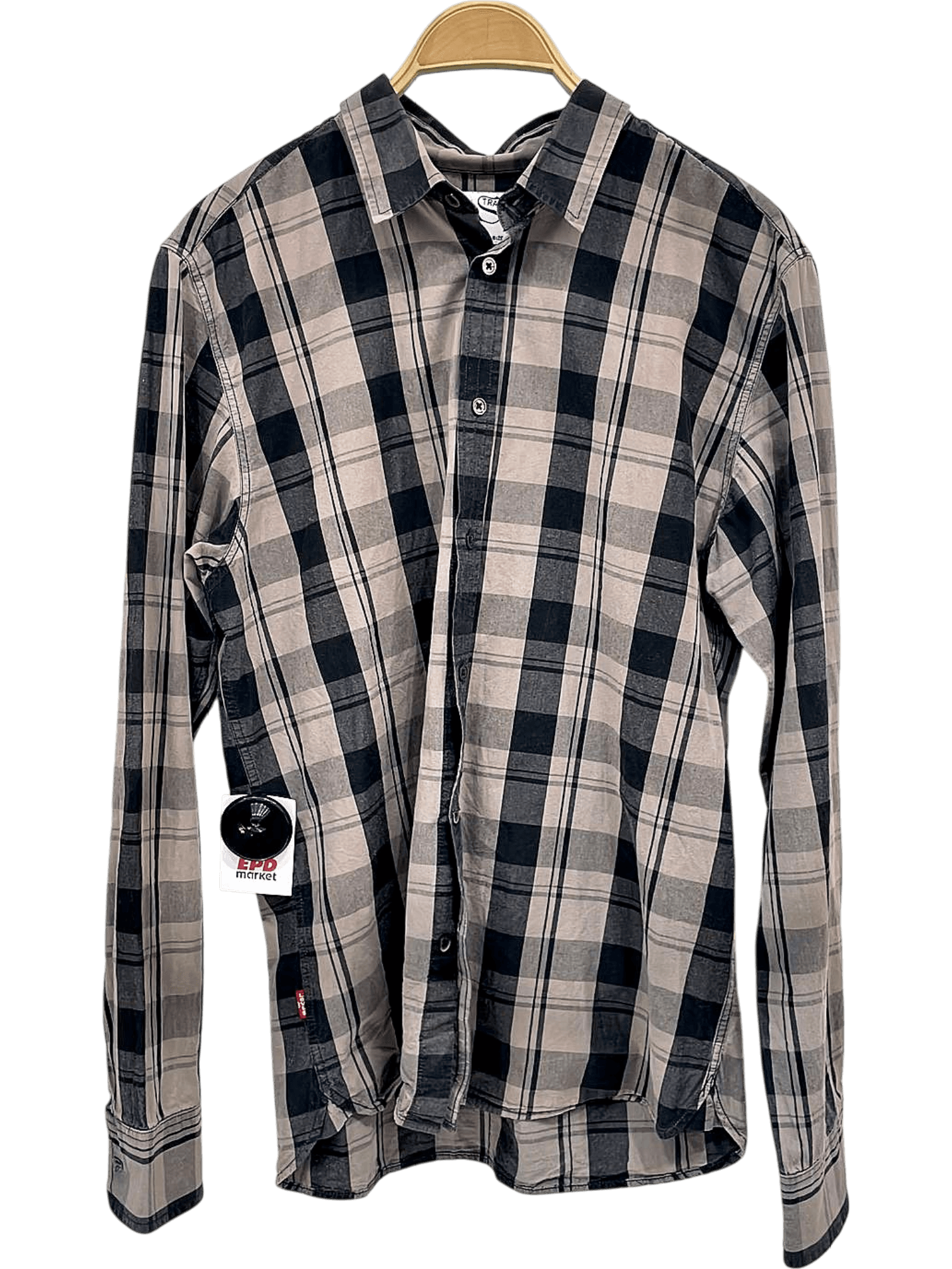 Levi Strauss & Co. Classic Fit Plaid Button-Down Shirt - Size M 1