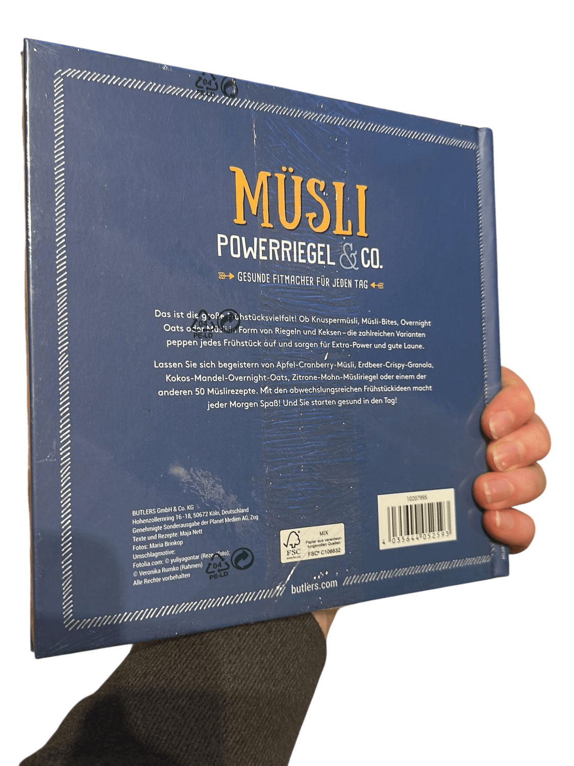 BUTLERS BOOKS - Müsli, Powerriegel & Co. German Cookbook 2