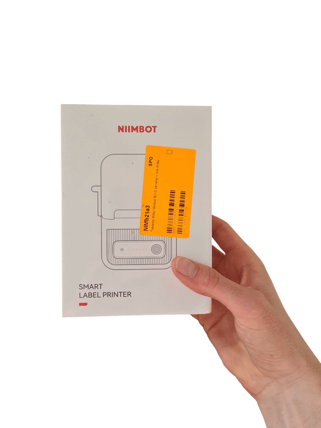 NIIMBOT B21S Smart Label Printer - Red (Brand New)