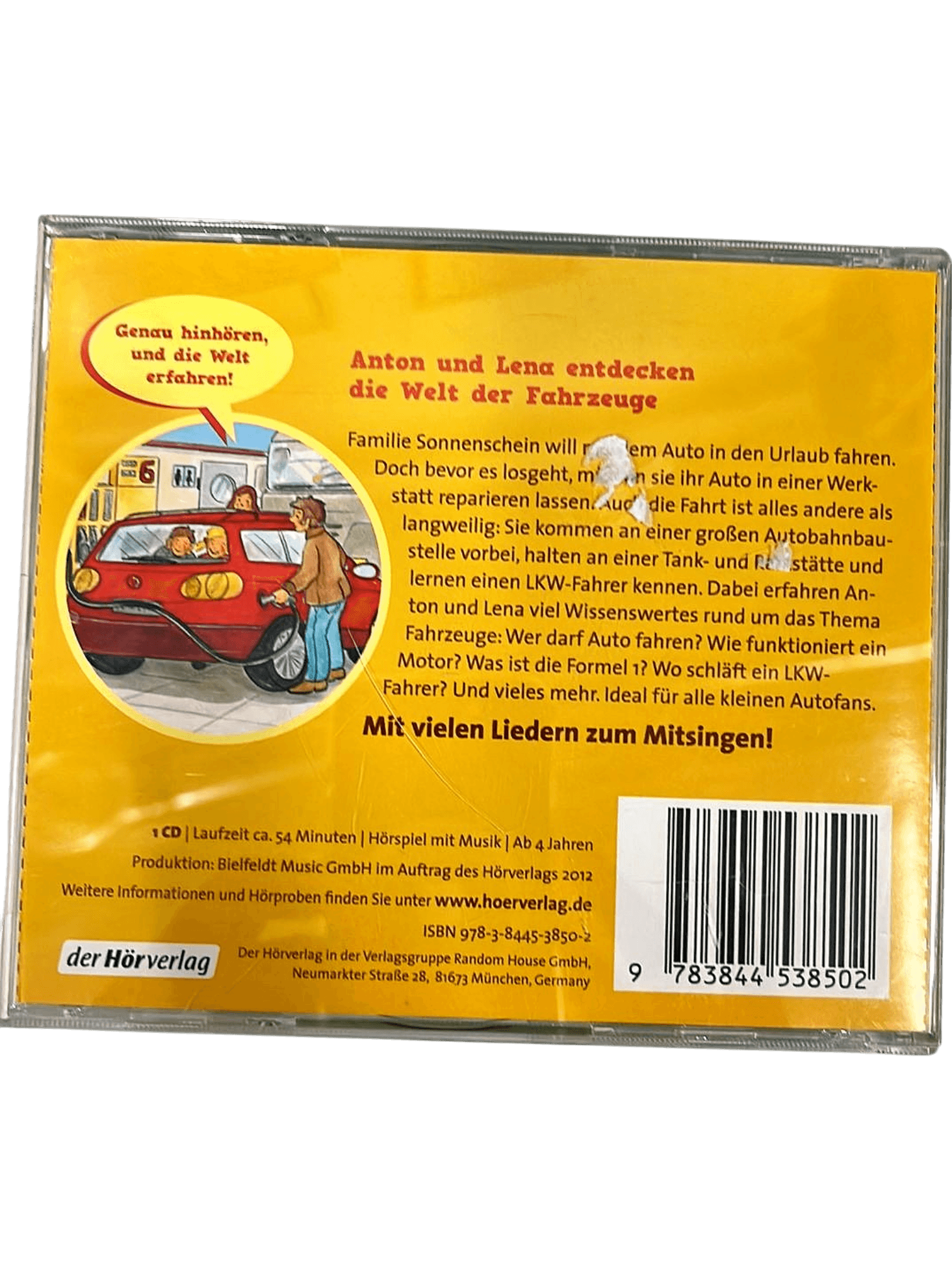 Kinder-Hörspiel CD 'Autos, Bagger, Laster - Was hör ich da?' (der Hörverlag) 2