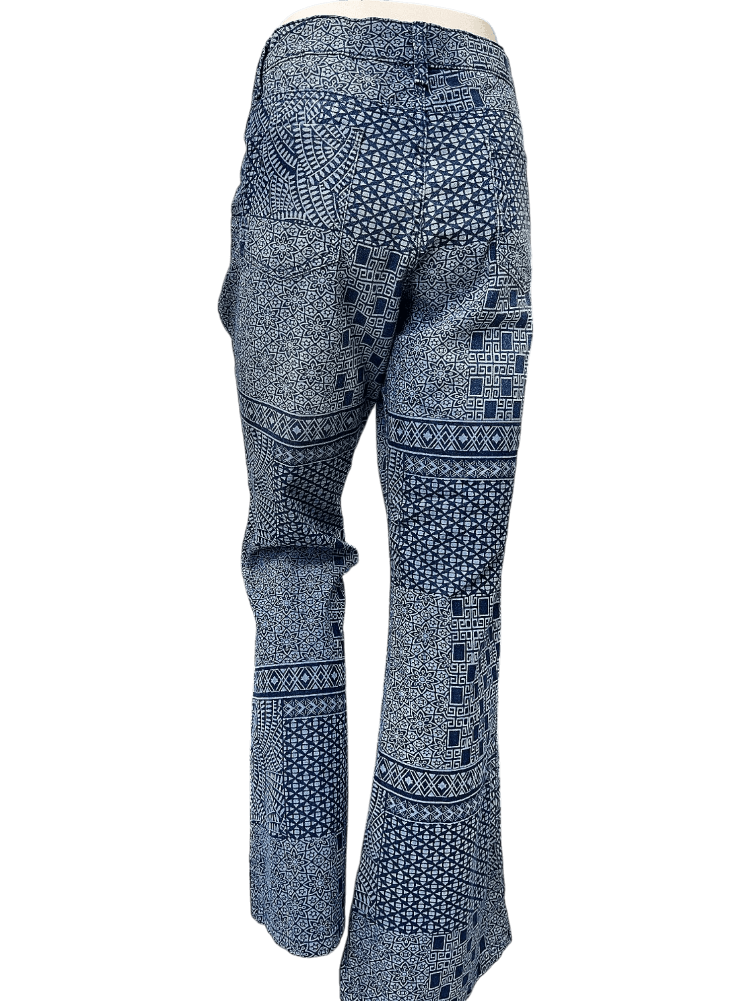 Rainbow Jeans mit blauem Muster - Größe 42 - Cotton Made in Africa 2