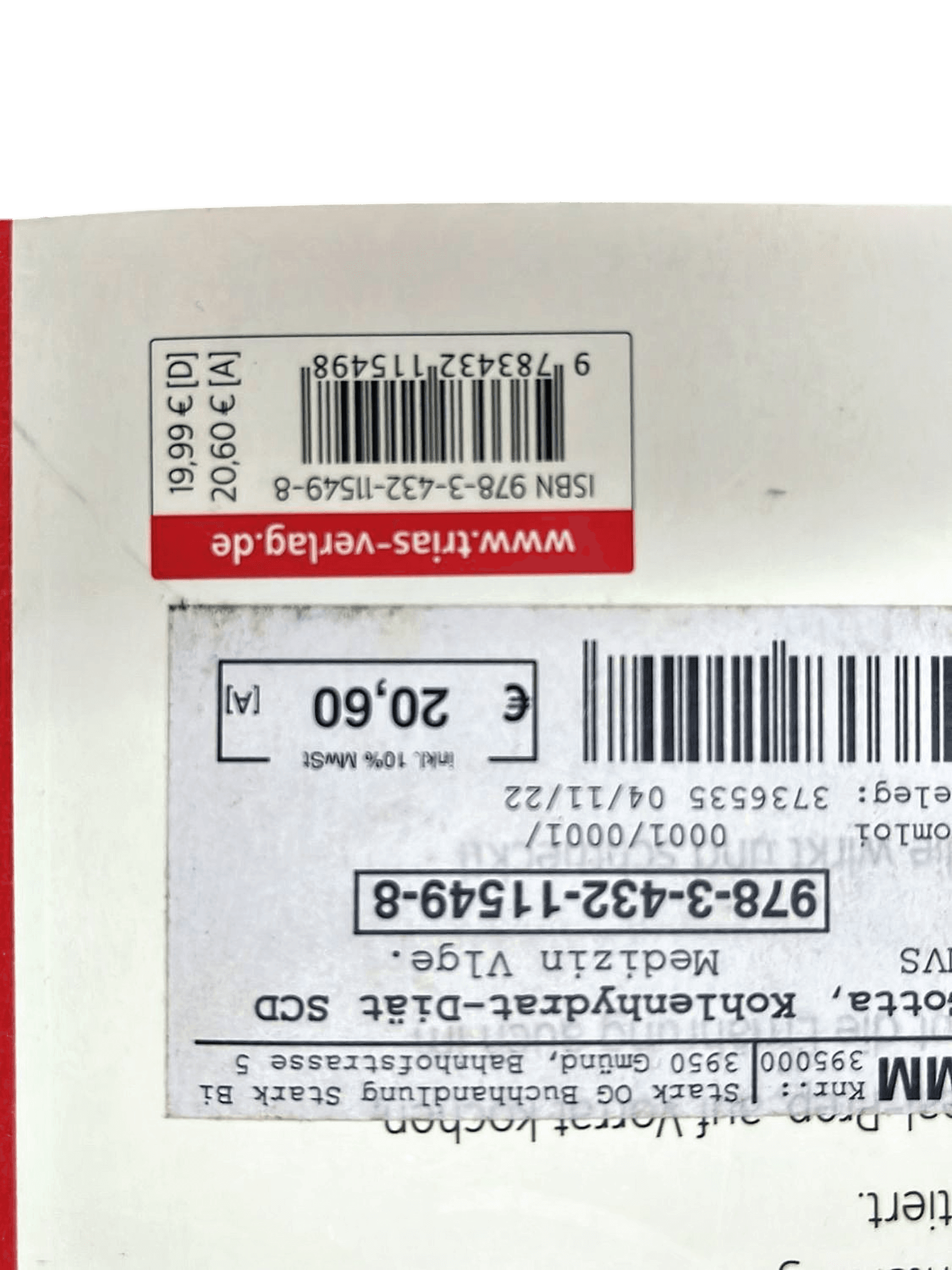 Die Spezielle Kohlenhydrat-Diät SCD Kochbuch von Carola Gotta 2