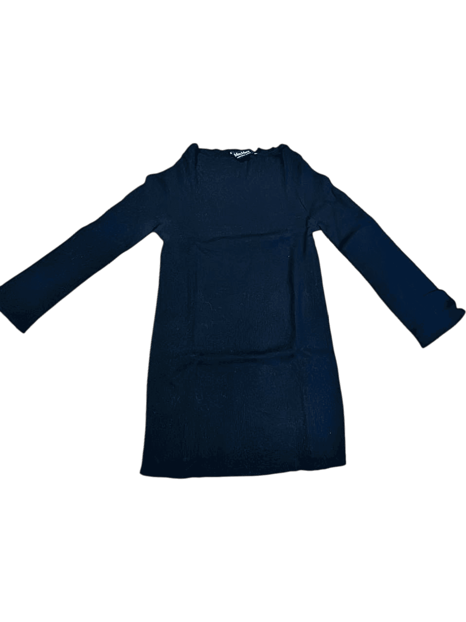 MaxMara Schwarzes Langarm-Kleid - FOR EASY LIVING Kollektion 1