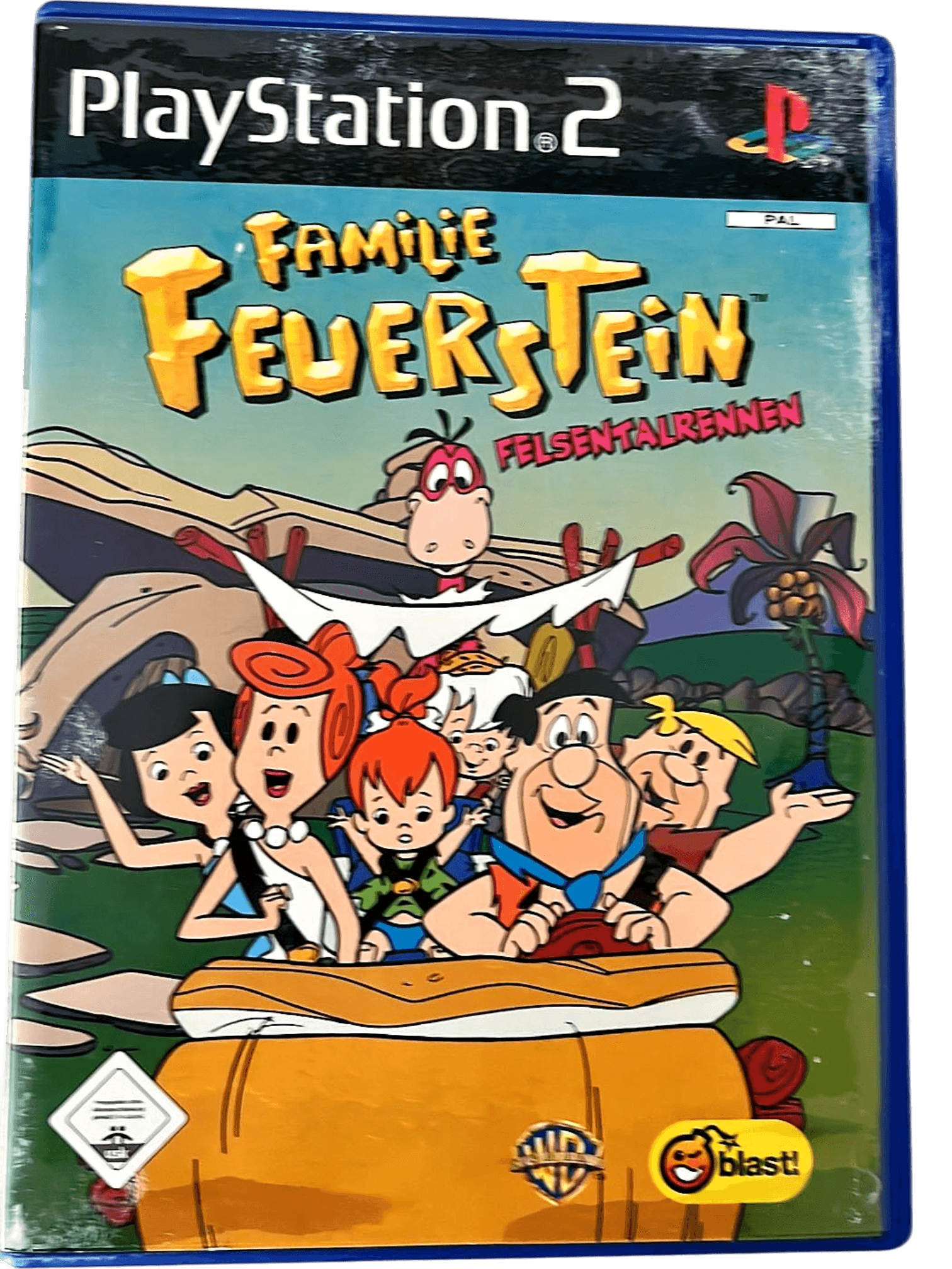Familie Feuerstein: Felsentalrennen für PlayStation 2 (PS2) 1