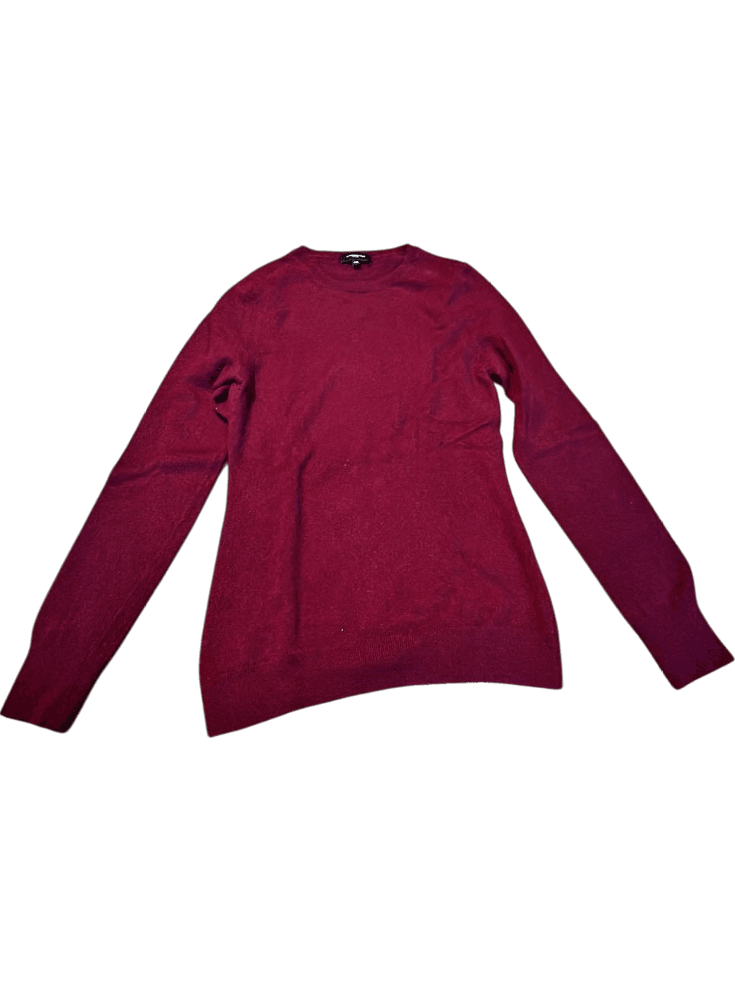 Lawrence Grey Kaschmir Pullover - Burgunderrot - Größe XS 1