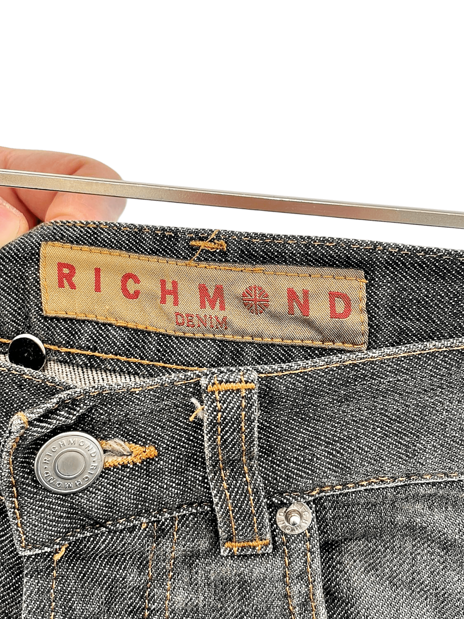 Richmond Denim Jeans with Decorative Skull Design 3