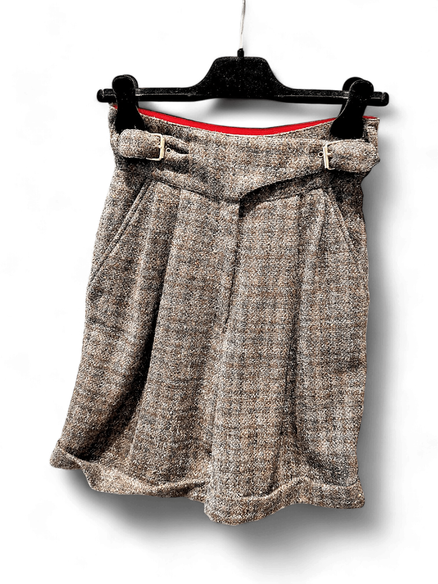 Modern Wool-Blend High-Rise Skirt by Moschino 2