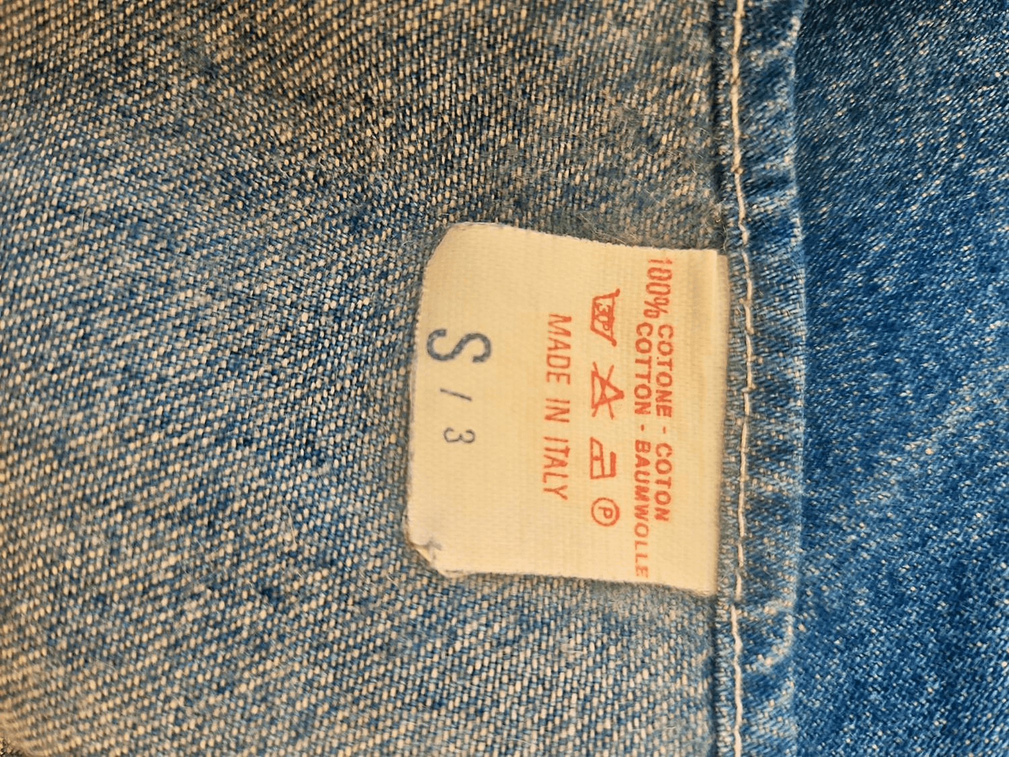 Clark Italian Denim Button-Down Shirt - Size S - Last Generation 4