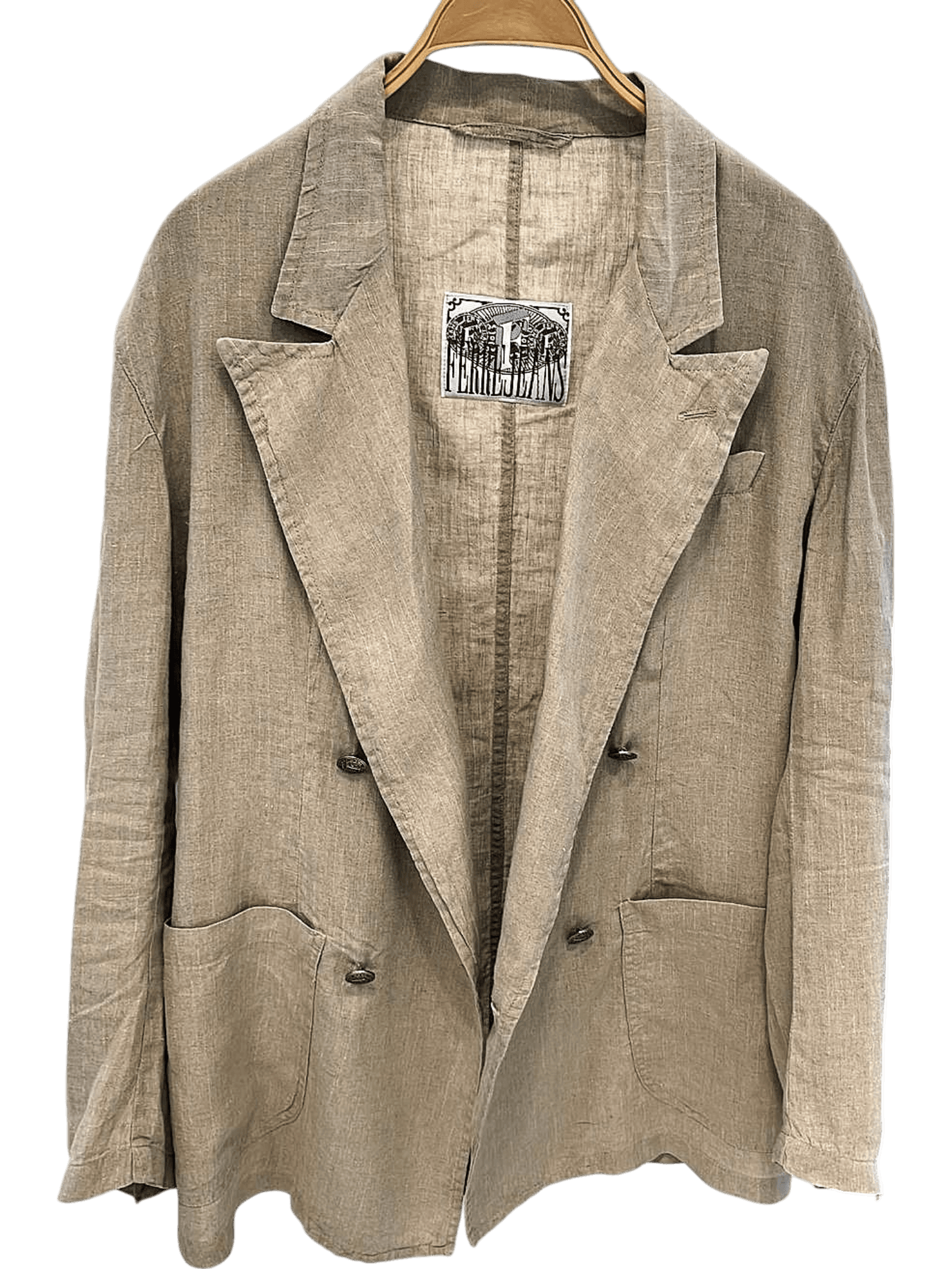 Fendi Linen Blazer - Italian Made Lightweight Jacket 1