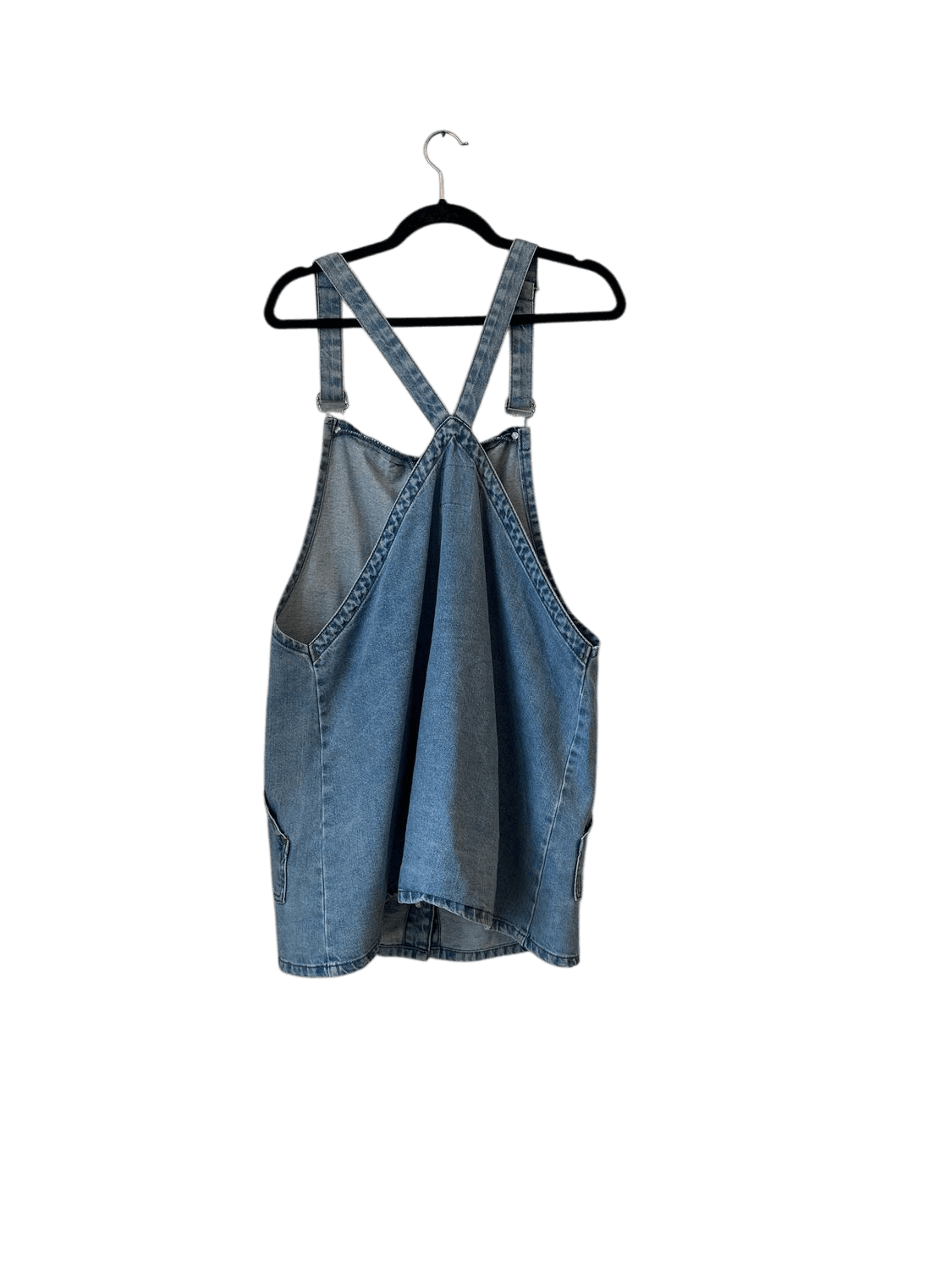 Denim Co. Light Blue Pinafore Dress - Size 46 EUR 3