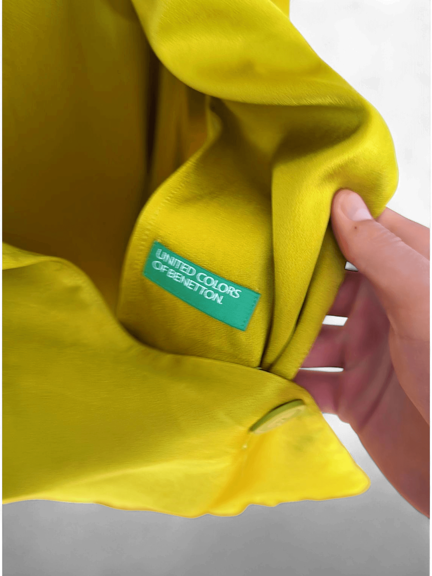 United Colors of Benetton Yellow Blazer 2