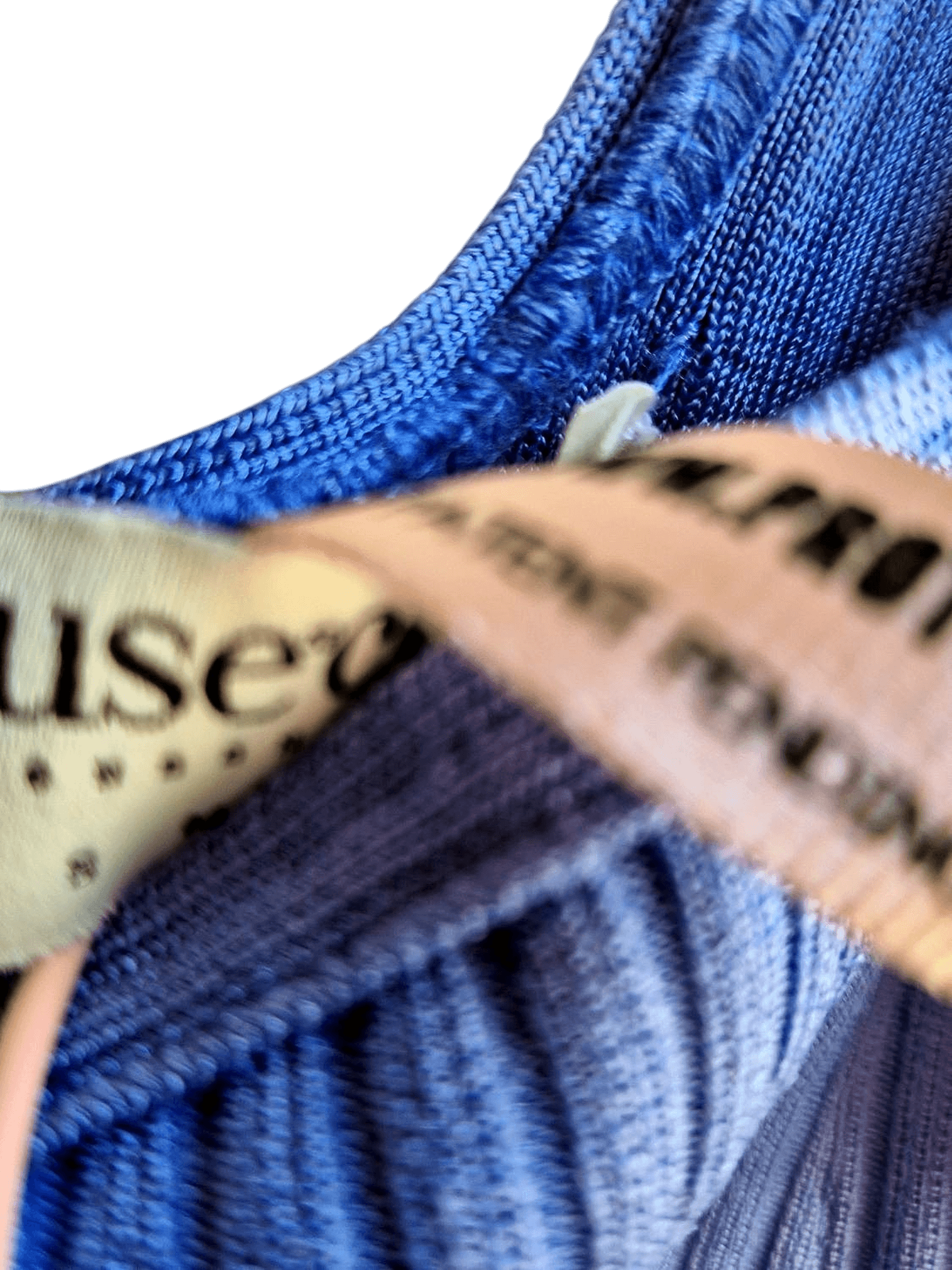 New Housecb Blue Ribbed Tank Top with Tags 2