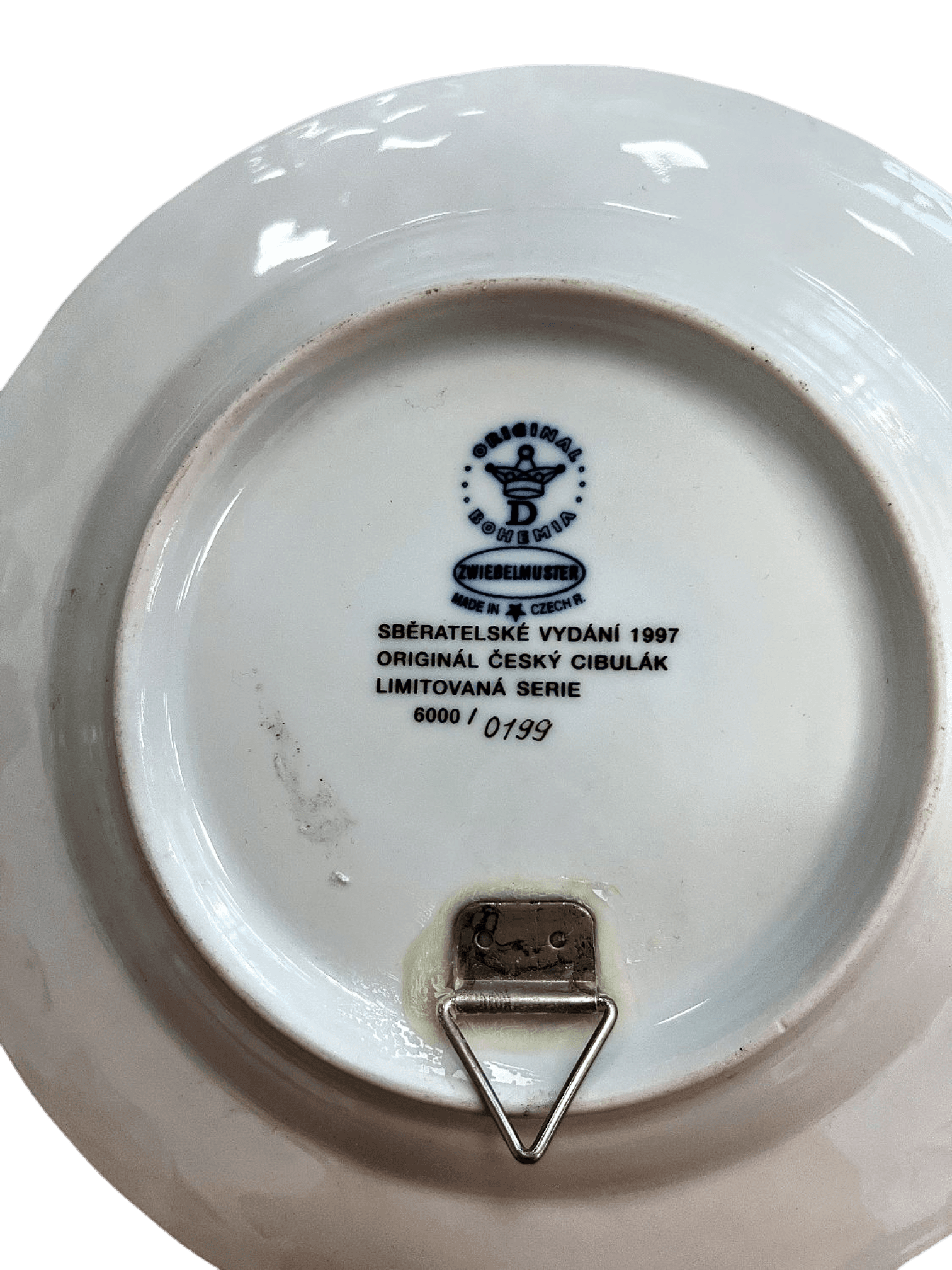 Original Bohemia Zwiebelteller 1997 2