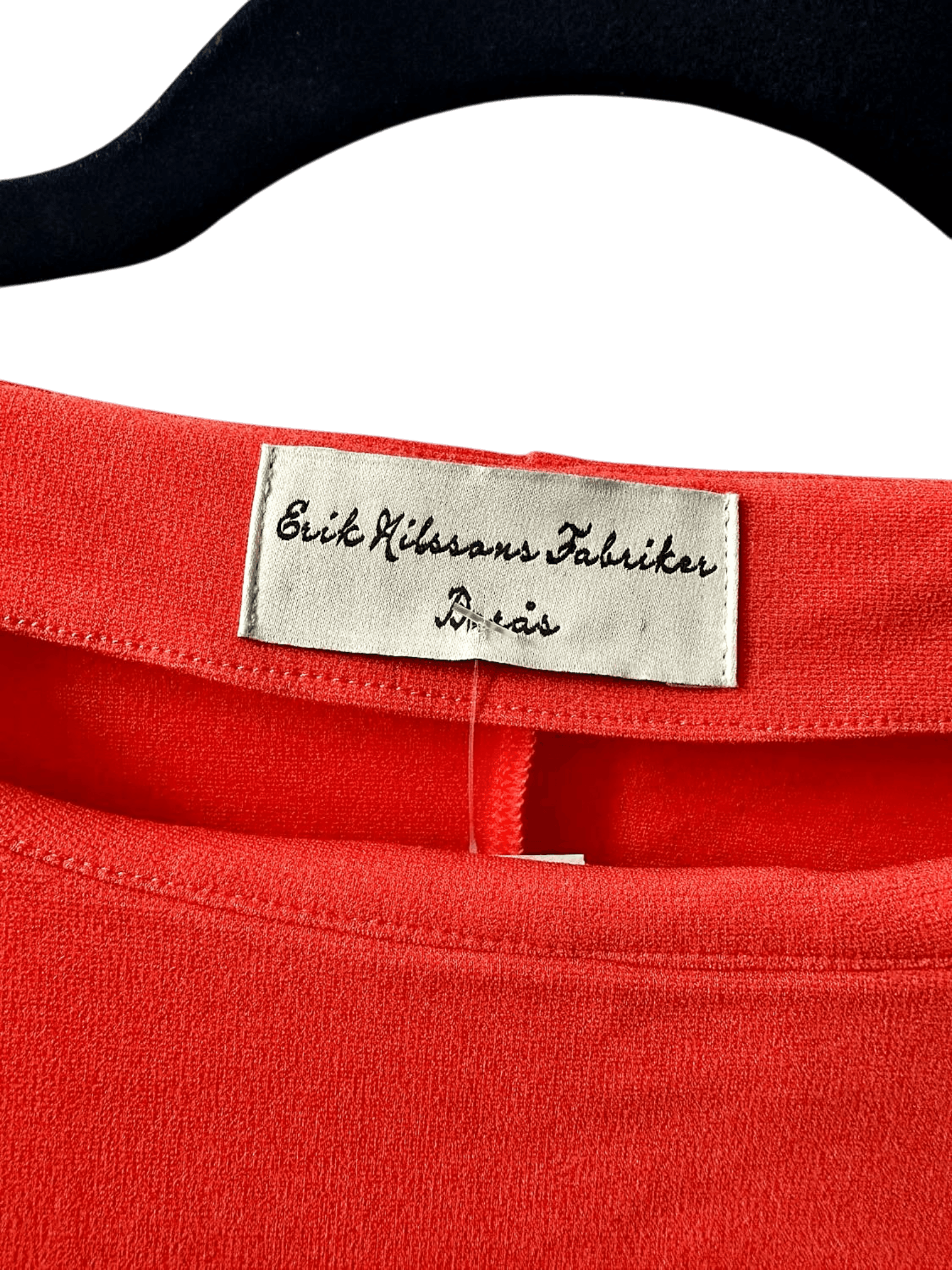 Erik Nilssons Fabriker Harriet Dress - Red/White - XS - Vintage 90s 3