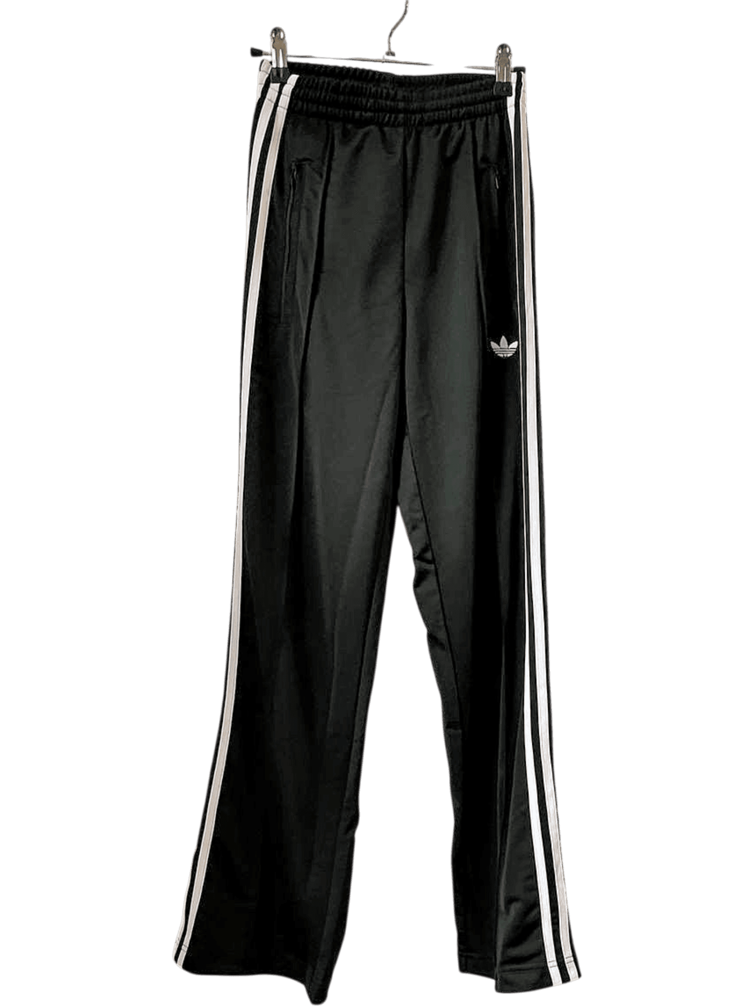 Adidas Classic 3-Stripe Black Track Pants - Size XXS 1