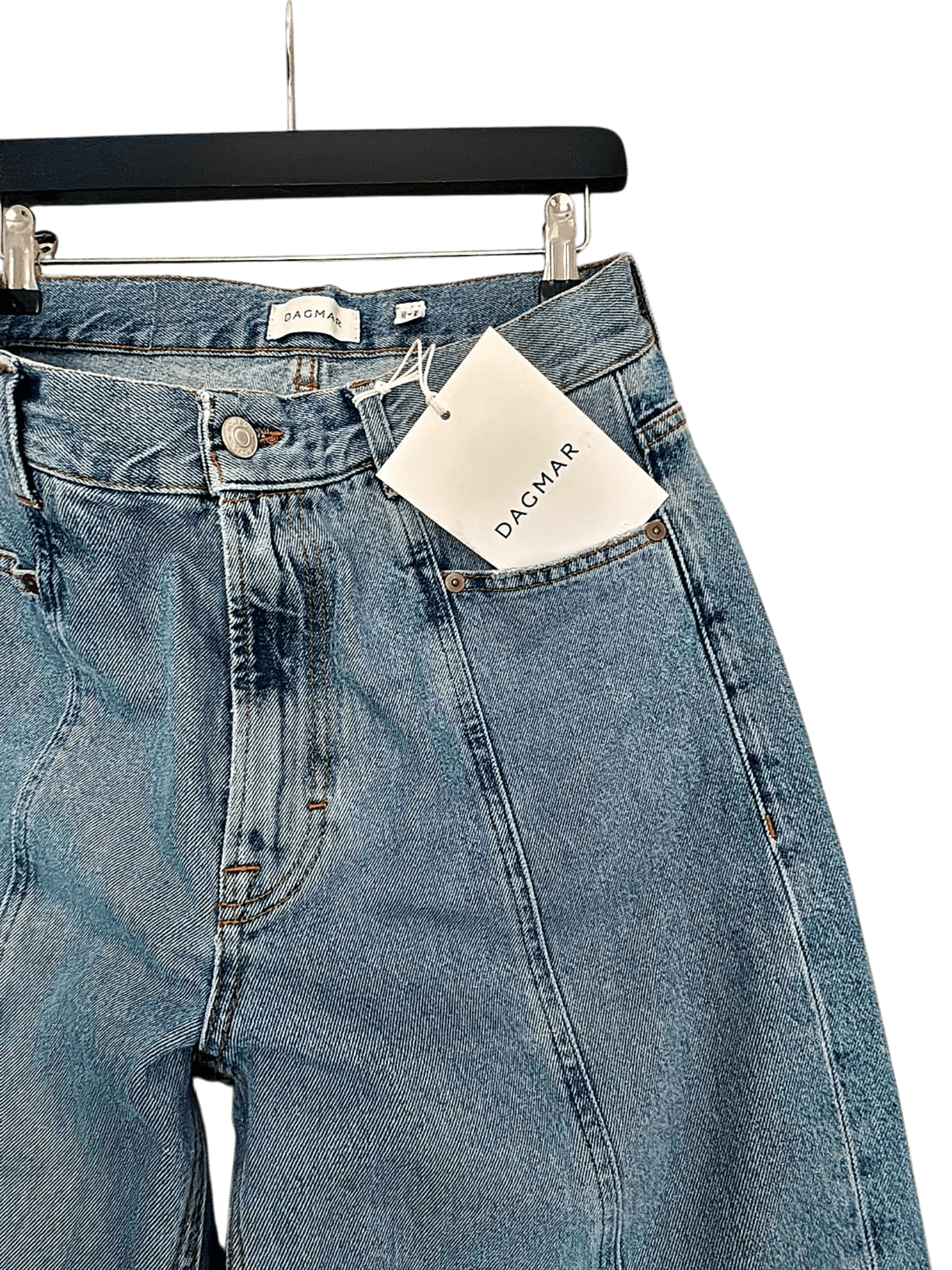 House Of Dagmar Loose Fit Denim Light Blue 2